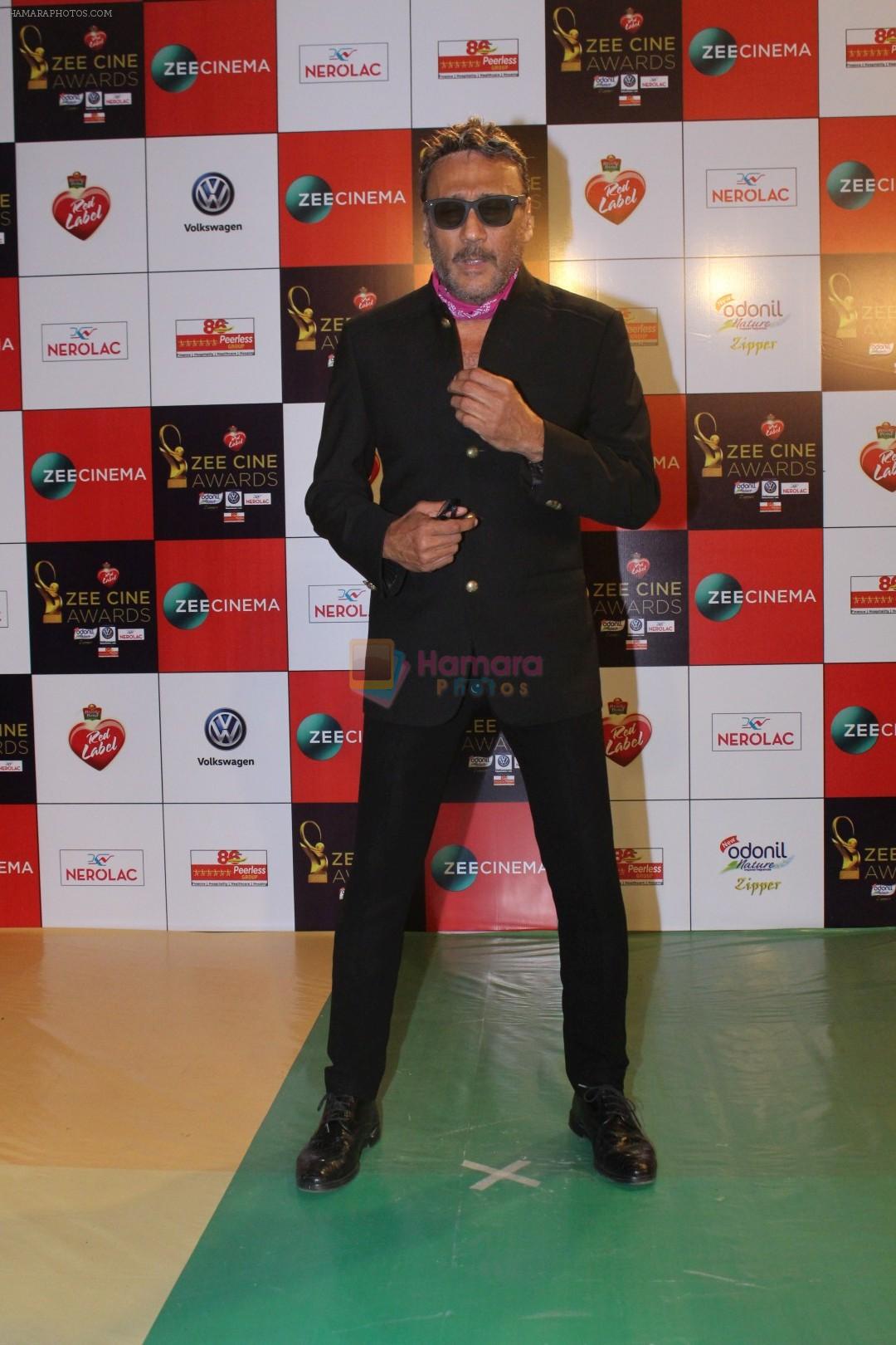 Jackie Shroff at the Red Carpet Event Of Zee Cine Awards 2018 on 19th Dec 2017