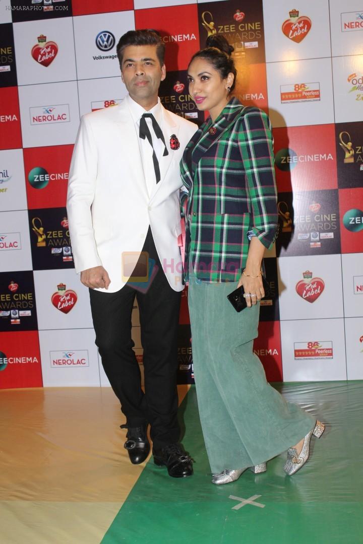 Karan Johar at the Red Carpet Event Of Zee Cine Awards 2018 on 19th Dec 2017