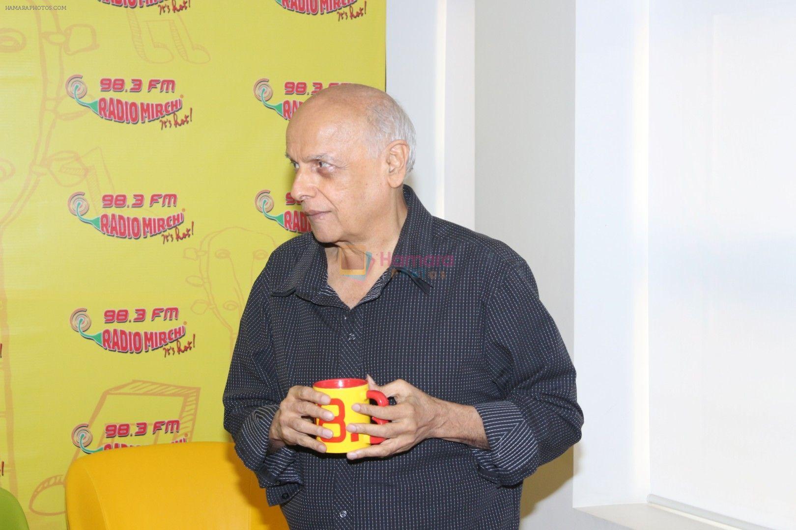 Mahesh Bhatt at an interview for Their New Radio Show Bhatt Naturally on 20th Dec 2017
