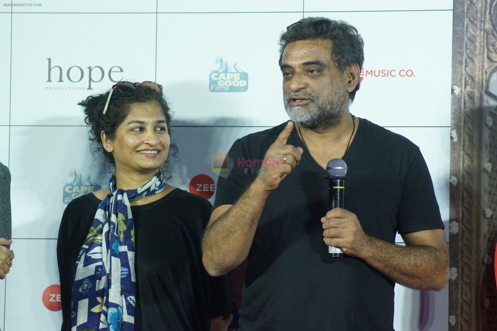 R Balki, Gauri Shinde At Song Launch Of Film Padman on 20th Dec 2017
