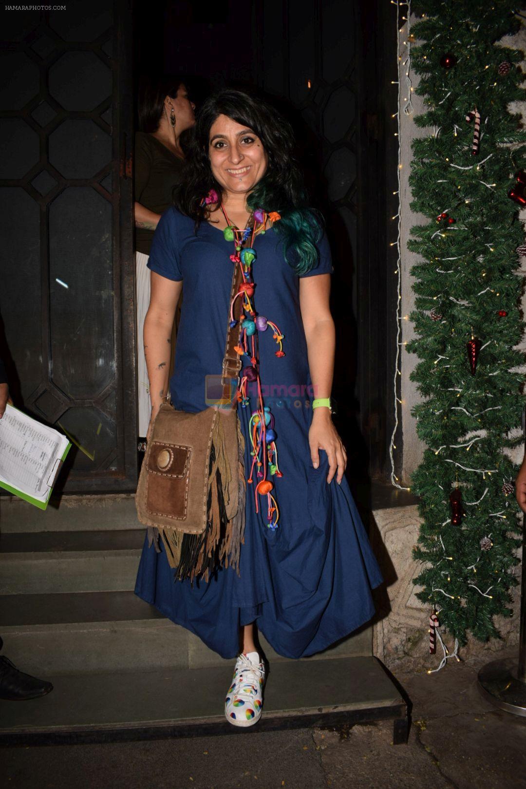 Niharika Khan at Richa Chadda's party in Korner house on 23rd Dec 2017