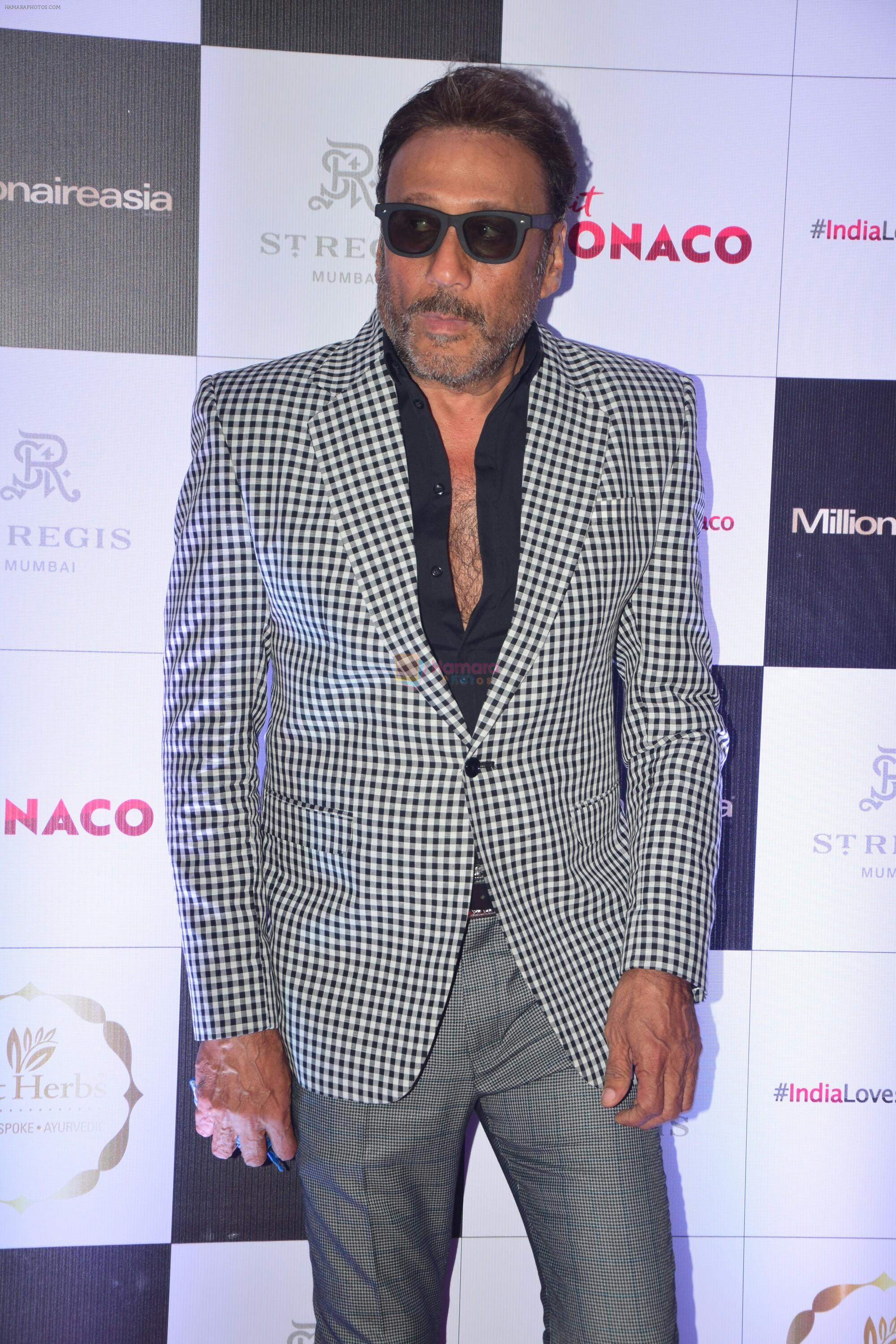 Jackie Shroff at Cover Launch Of Millonaireasia India on 9th Jan 2018