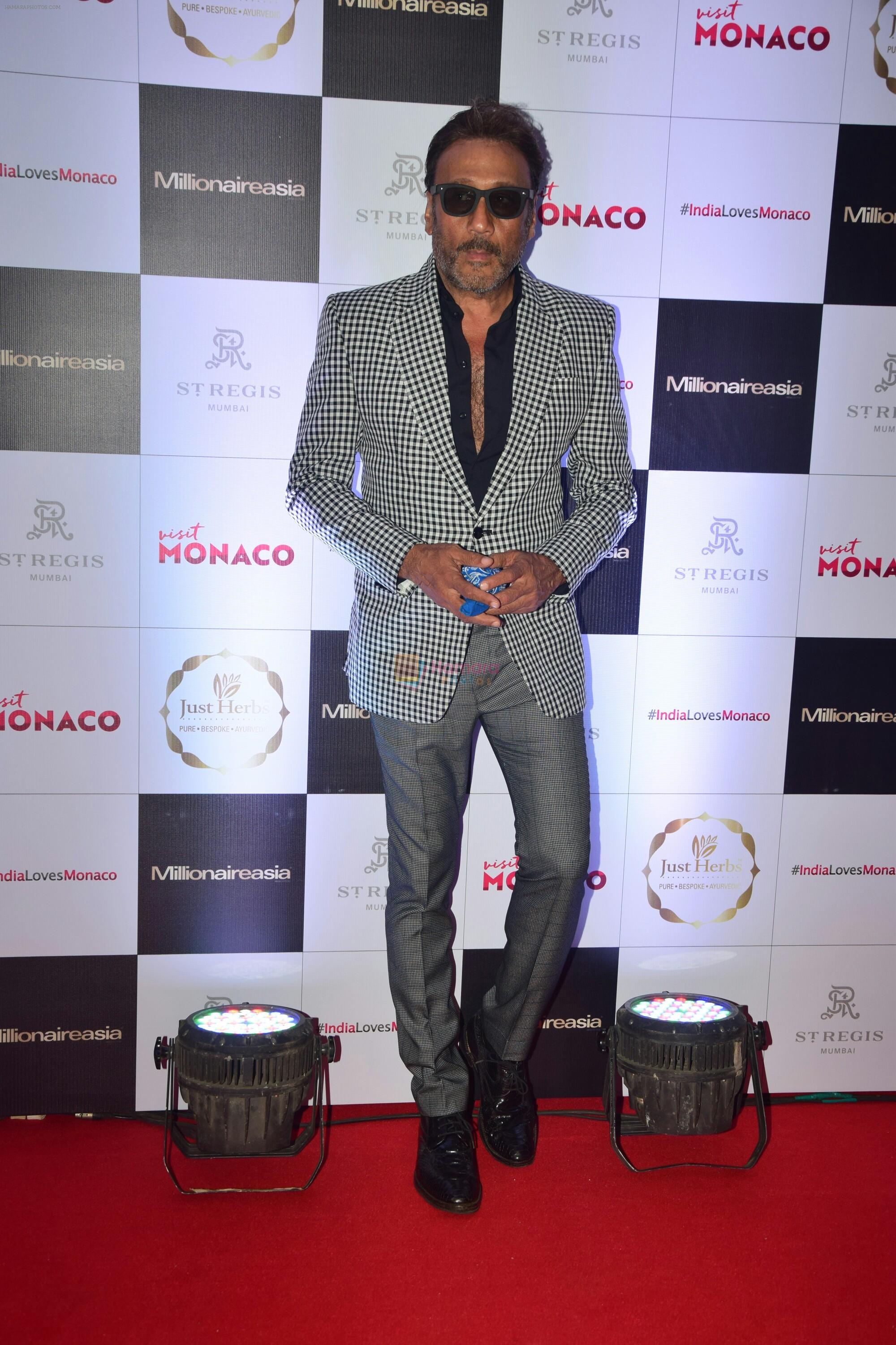 Jackie Shroff at Cover Launch Of Millonaireasia India on 9th Jan 2018