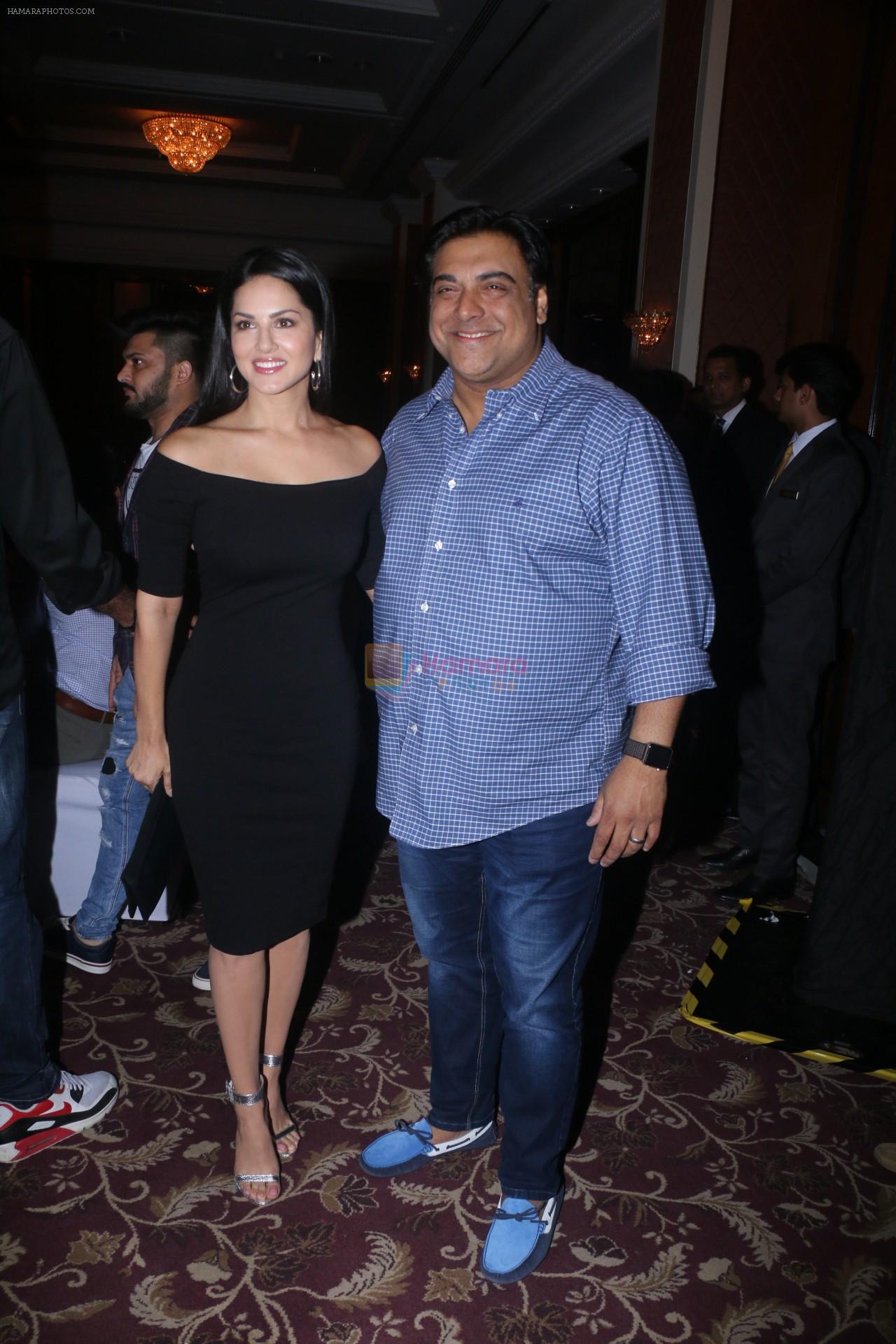 Sunny Leone, Ram Kapoor at the Launch Of New Entertainment Channel Discovery JEET on 9th Jan 2018