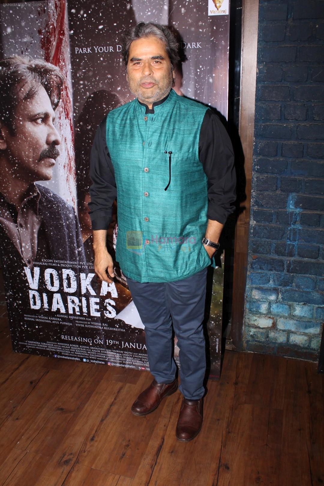 Vishal Bharadwaj at the Launch Of Song Sakhi Ri From Film Vodka Diaries on 9th Jan 2018