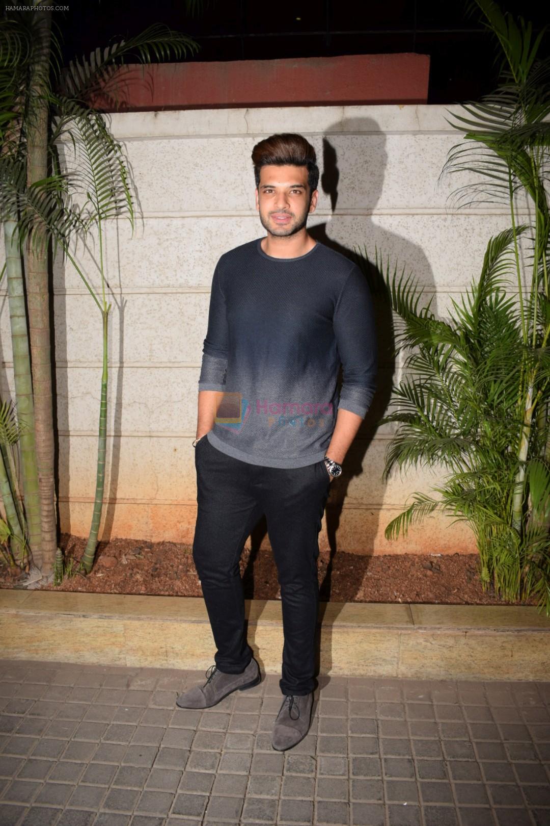 Karan Kundra at the Screening Of 1921 in The View on 11th Jan 2018