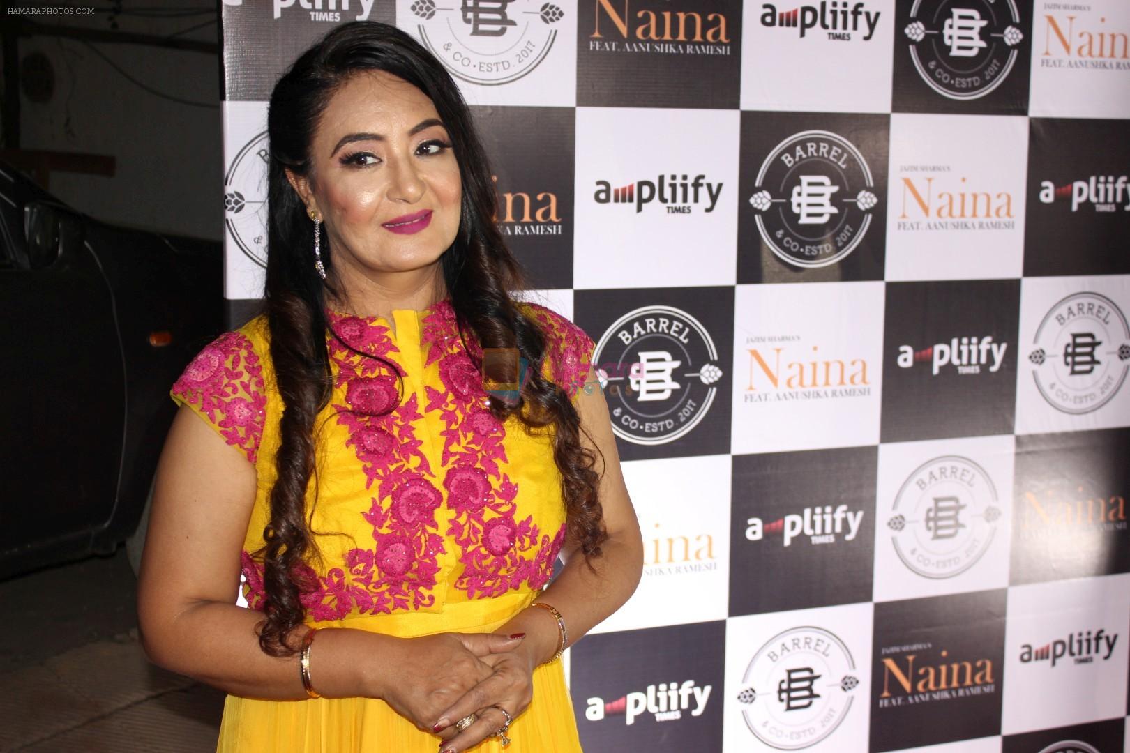Jaspinder Narula at Music Launch of Single Naina on 12th Jan 2018