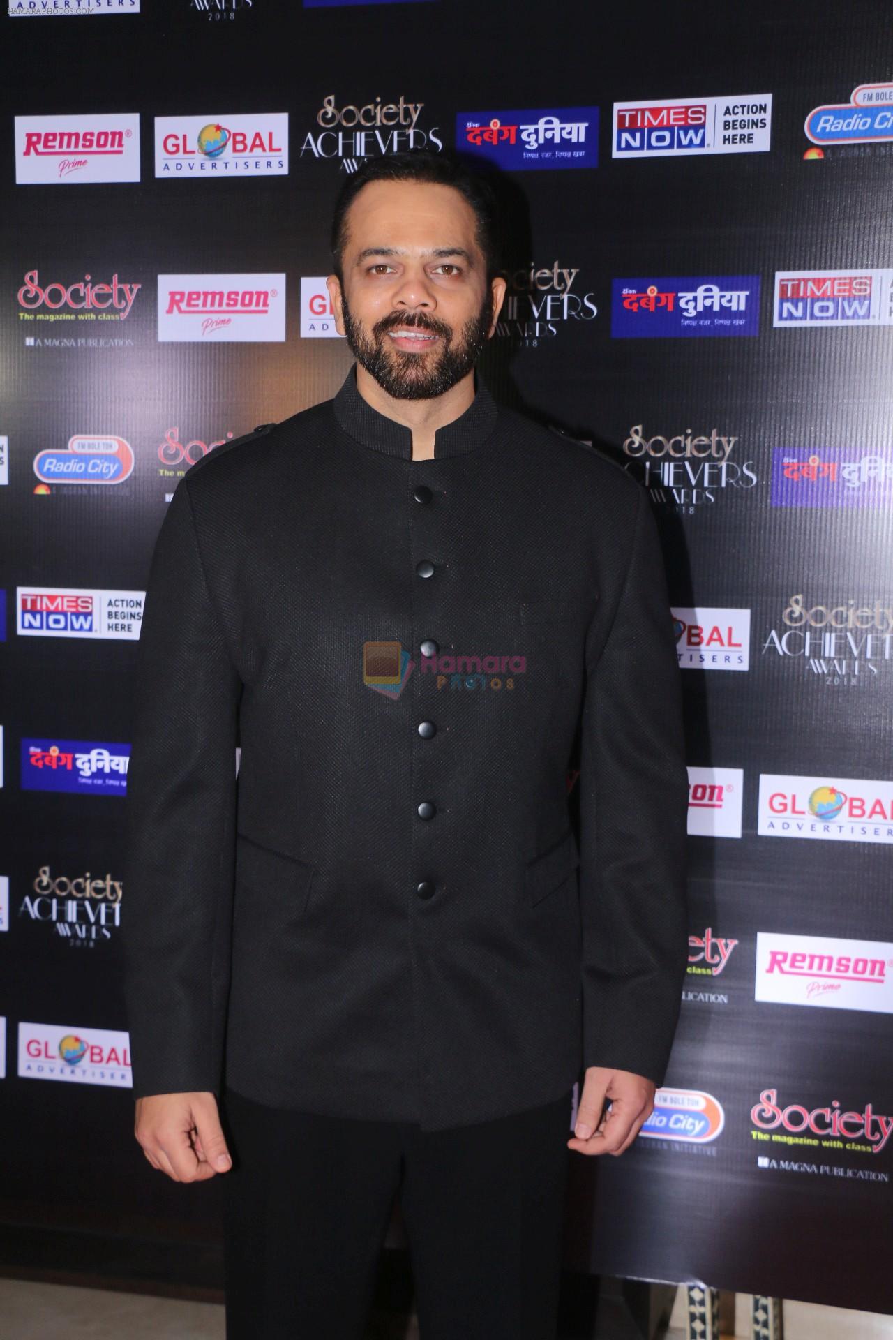 Rohit Shetty attend Society Achievers Awards 2018 on 14th Jan 2018