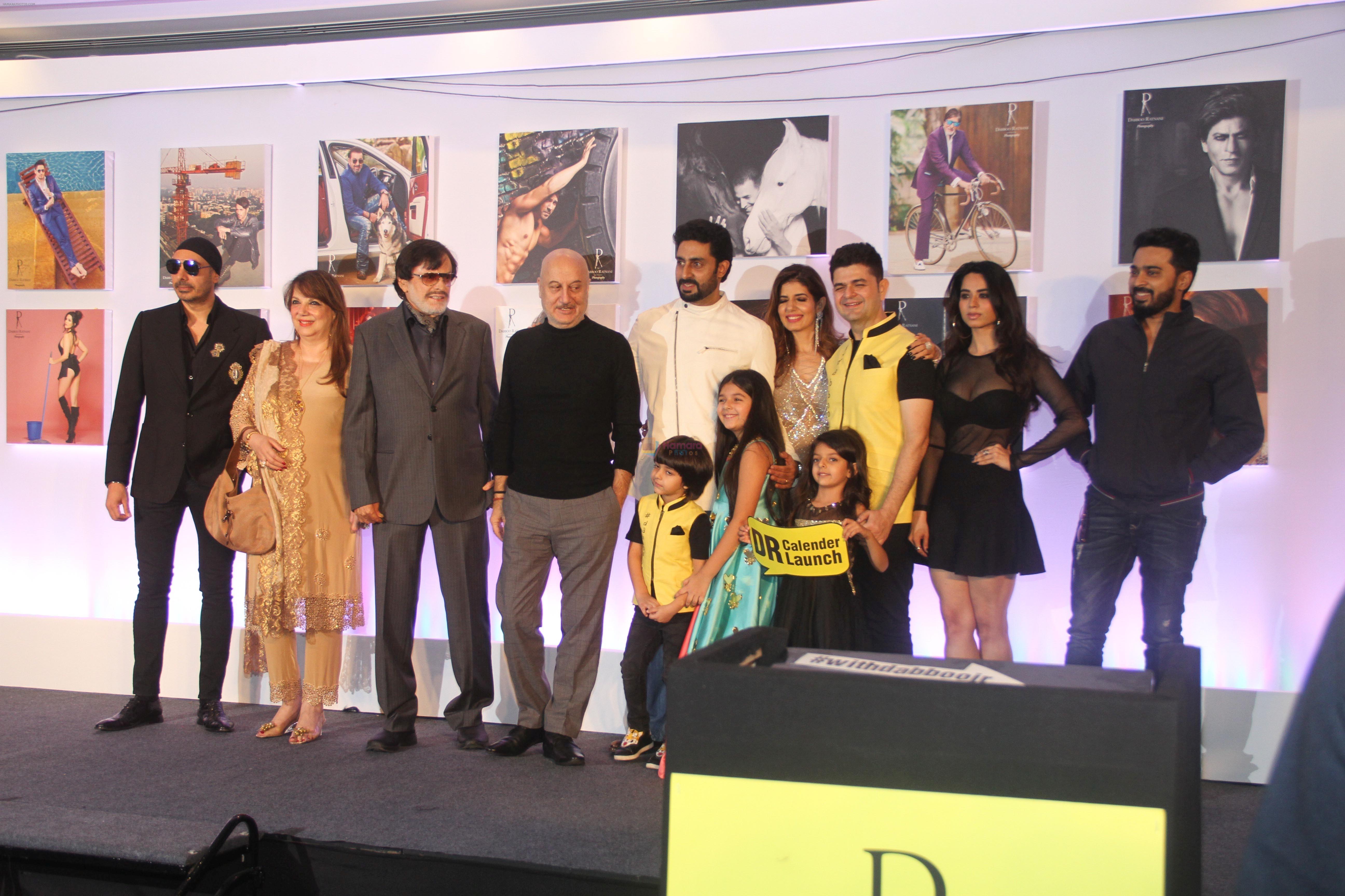 Anupam Kher at the Launch Of Dabboo Ratnani Calendar 2018 on 17th Jan 2018