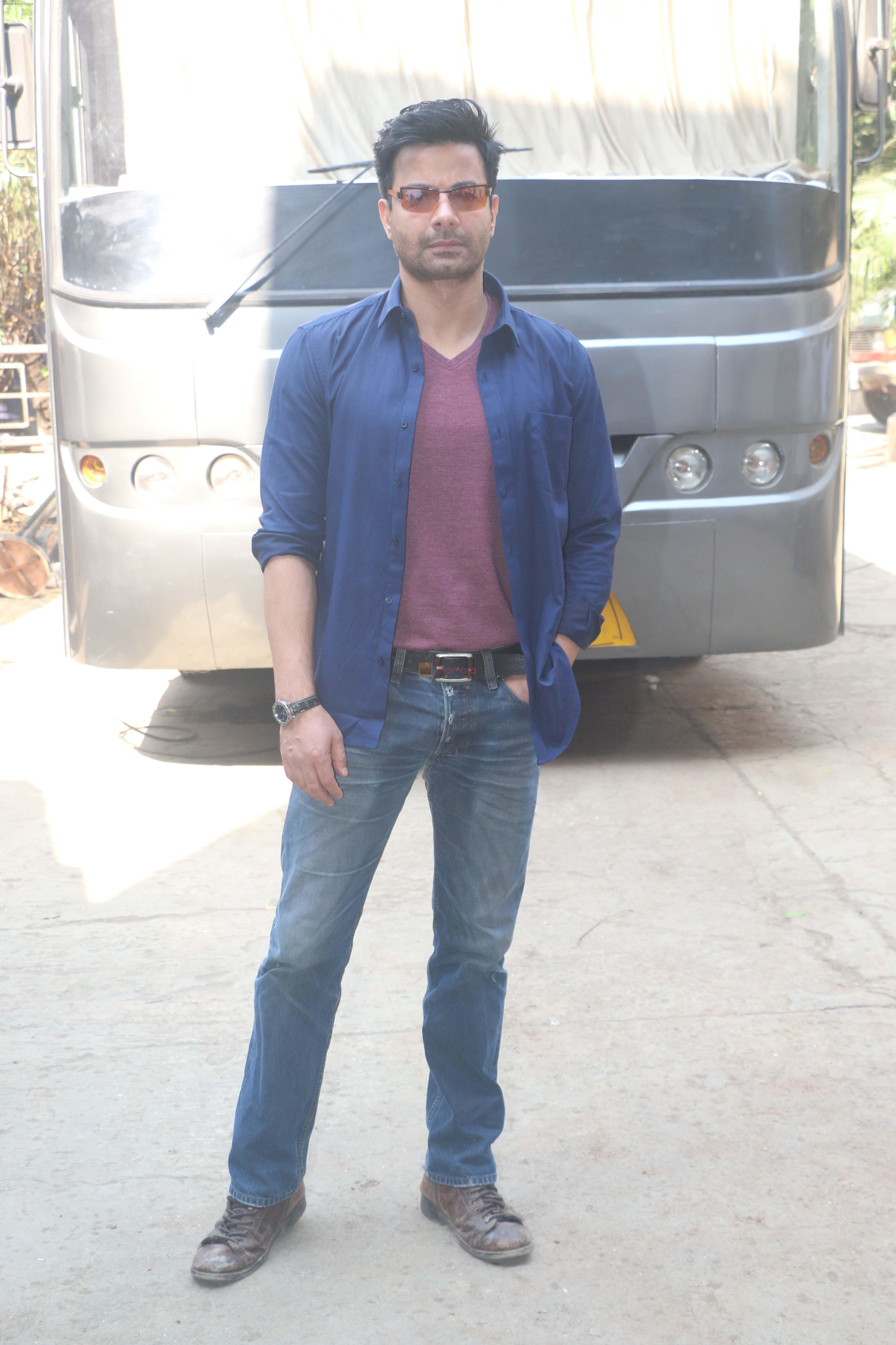 Rahul Bhat at the Photoshoot of starcast of film Dassdev at filmistan studio in Goregaon on 20th Jan 2018