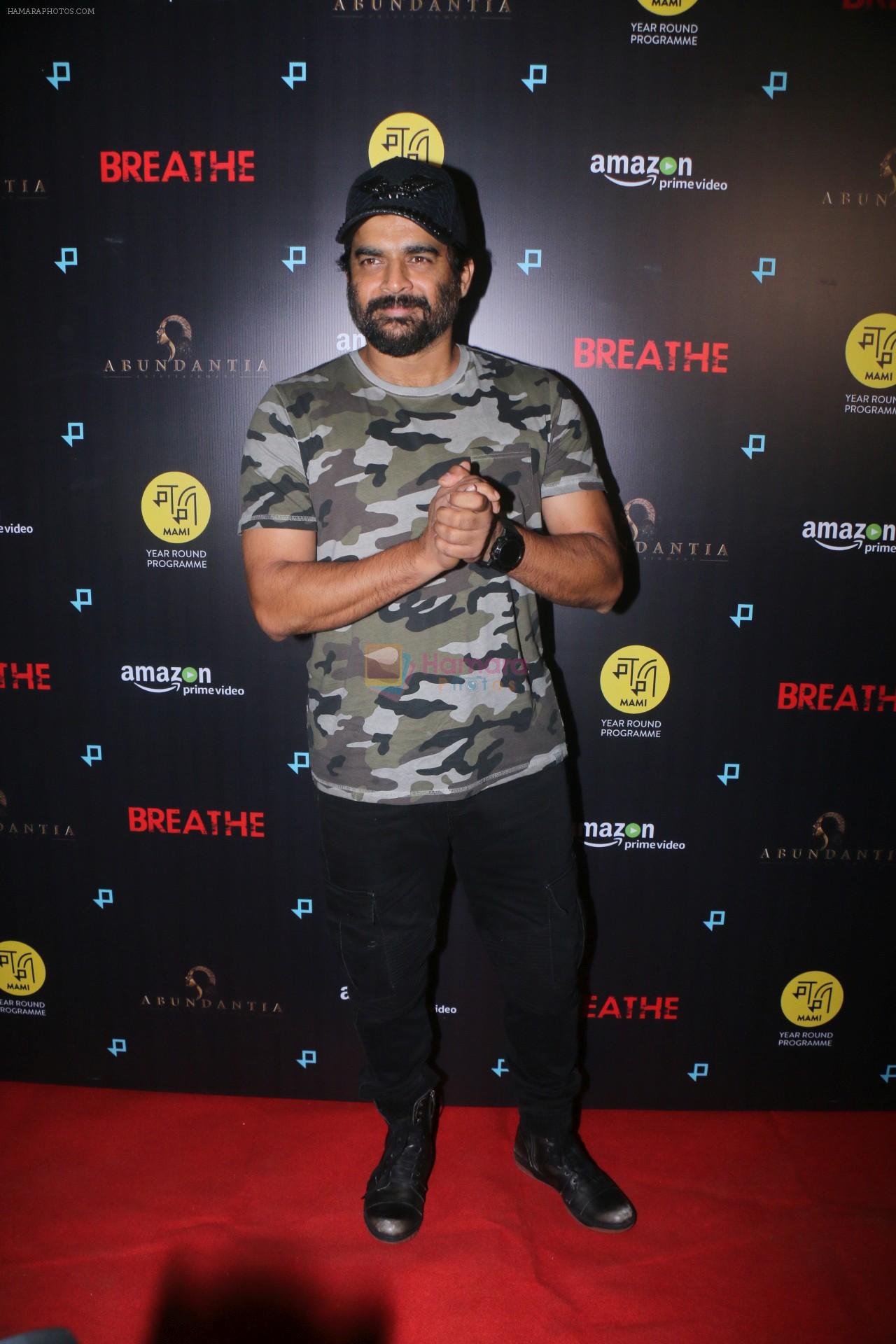 Madhavan at the Special Screening Of Amazon Original At Pvr Juhu on 23rd Jan 2018