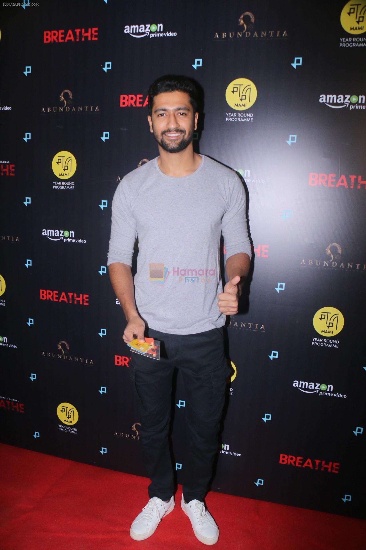 Vicky Kaushal at the Special Screening Of Amazon Original At Pvr Juhu on 23rd Jan 2018