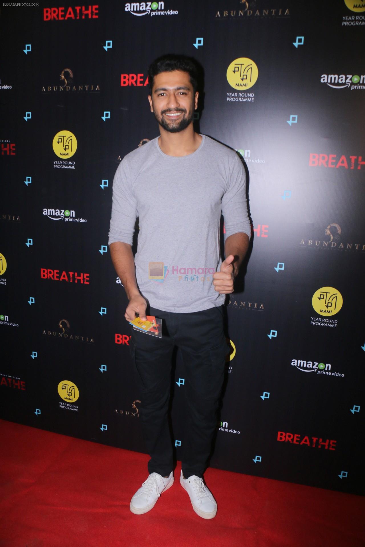 Vicky Kaushal at the Special Screening Of Amazon Original At Pvr Juhu on 23rd Jan 2018