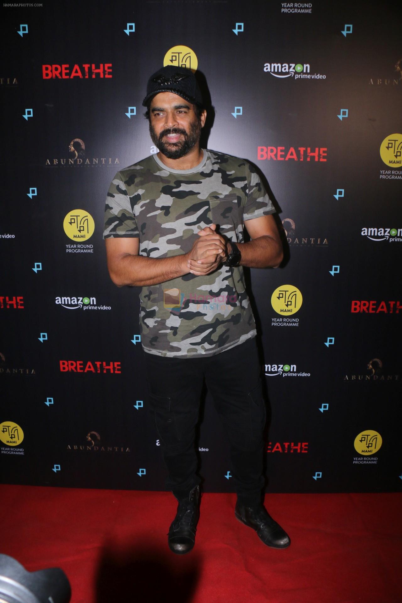 Madhavan at the Special Screening Of Amazon Original At Pvr Juhu on 23rd Jan 2018