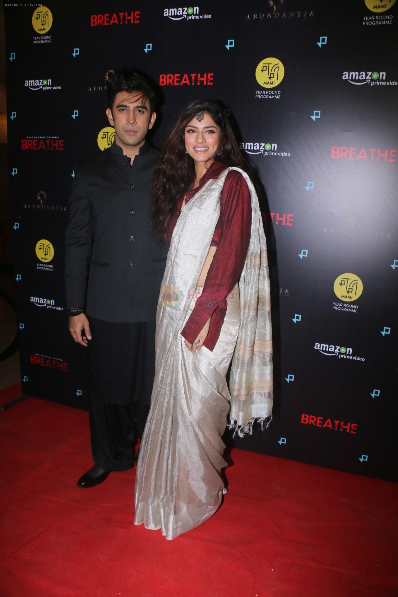 Sapna Pabbi, Amit Sadh at the Special Screening Of Amazon Original At Pvr Juhu on 23rd Jan 2018