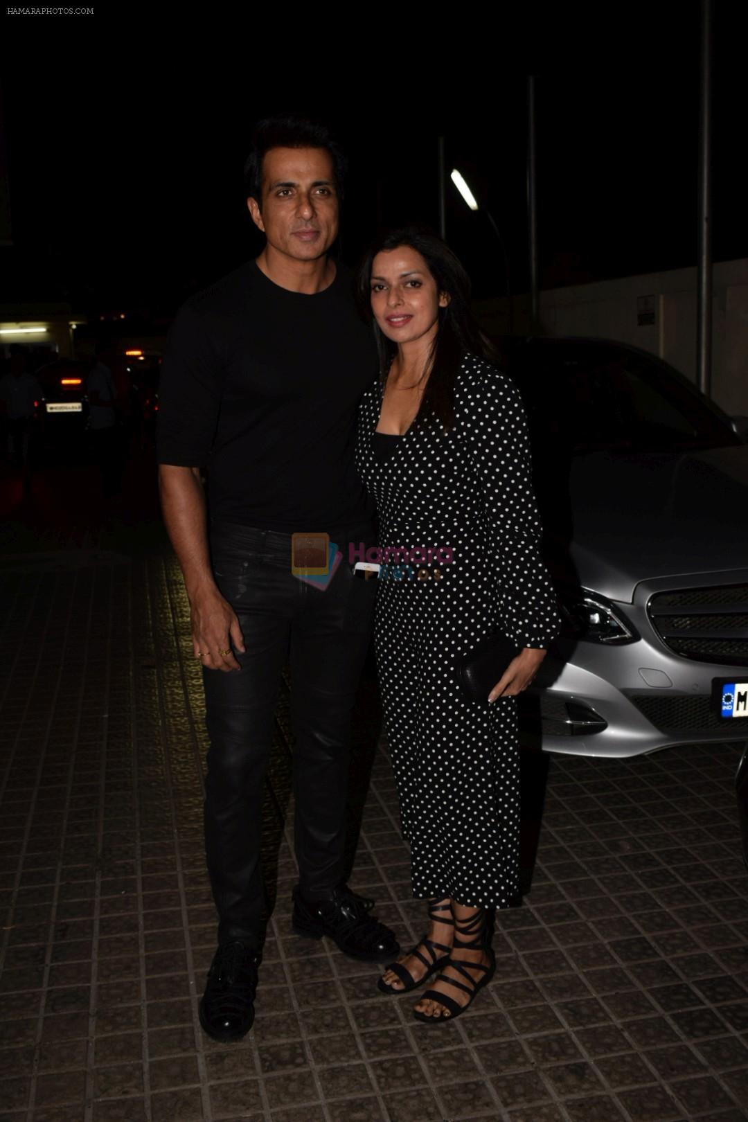 Sonu Sood at the Special Screening Of Padmaavat At Pvr Juhu on 24th Jan 2018