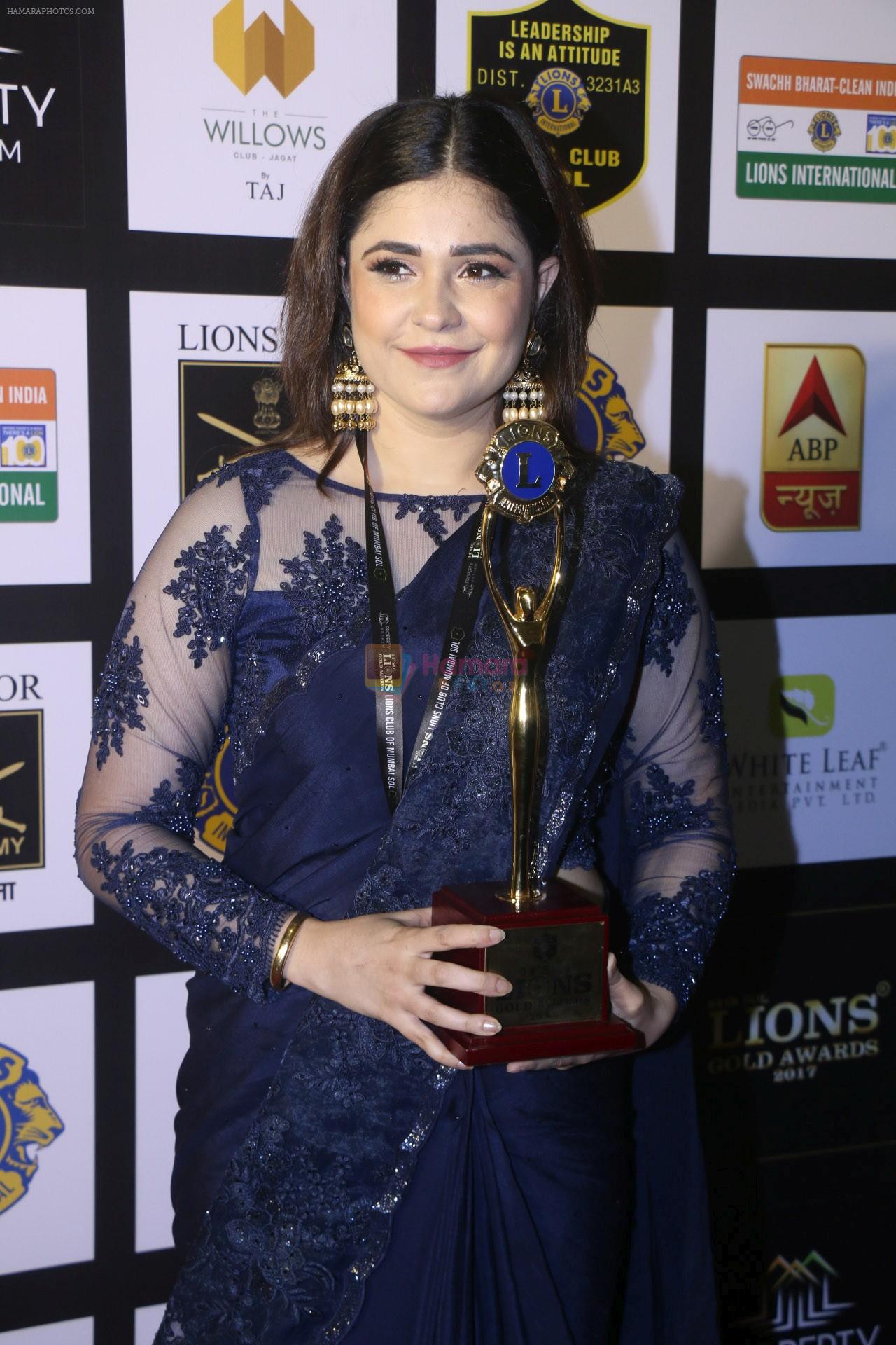 Zaira Wasim At 24th SOL Lions Gold Awards on 24th Jan 2018