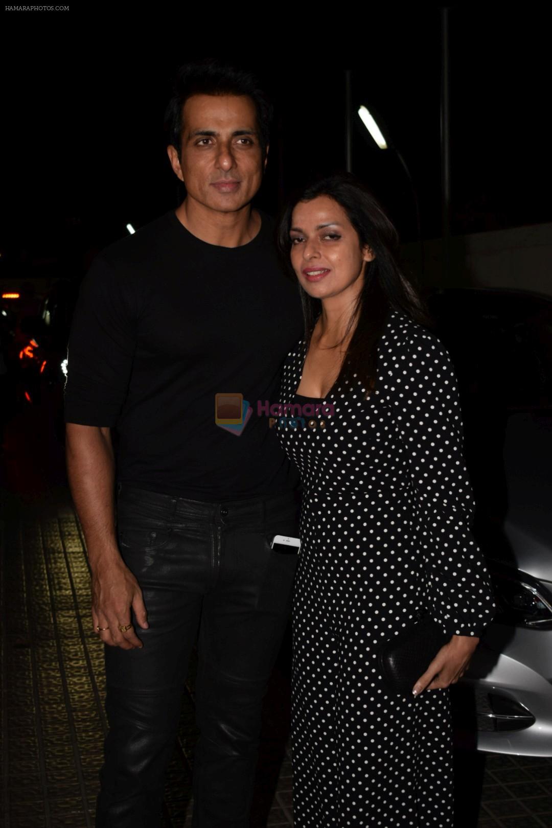 Sonu Sood at the Special Screening Of Padmaavat At Pvr Juhu on 24th Jan 2018