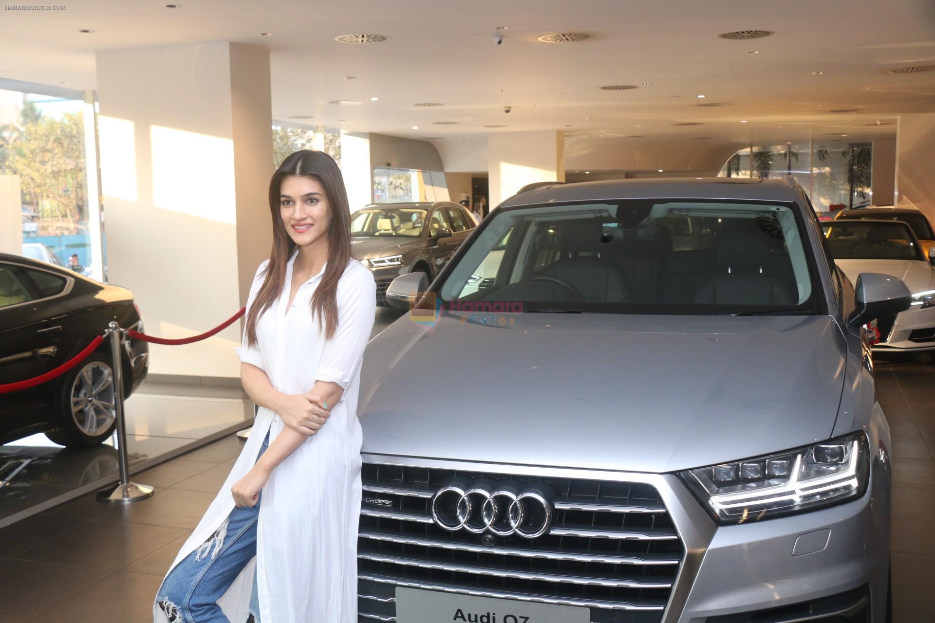 Kriti Sanon Taking The Delivery Of The Audi Q7 on 25th Jan 2018