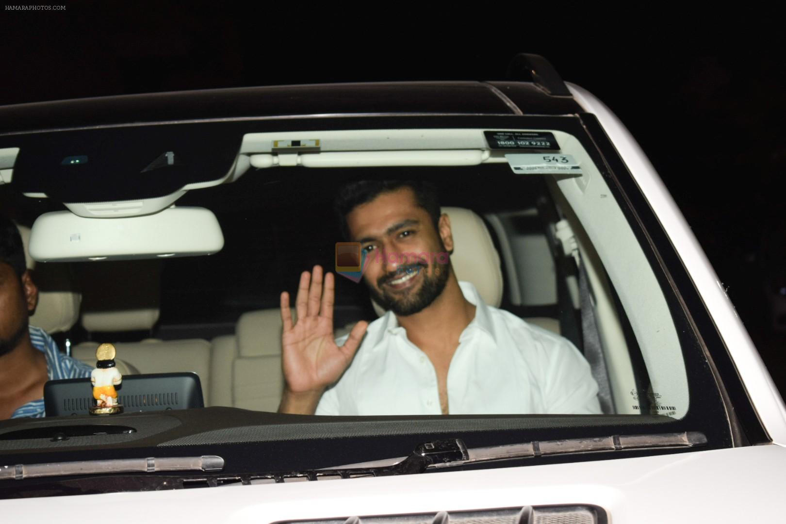 Vicky Kaushal at the Special Screening Of Film Padmaavat on 25th Jan 2018