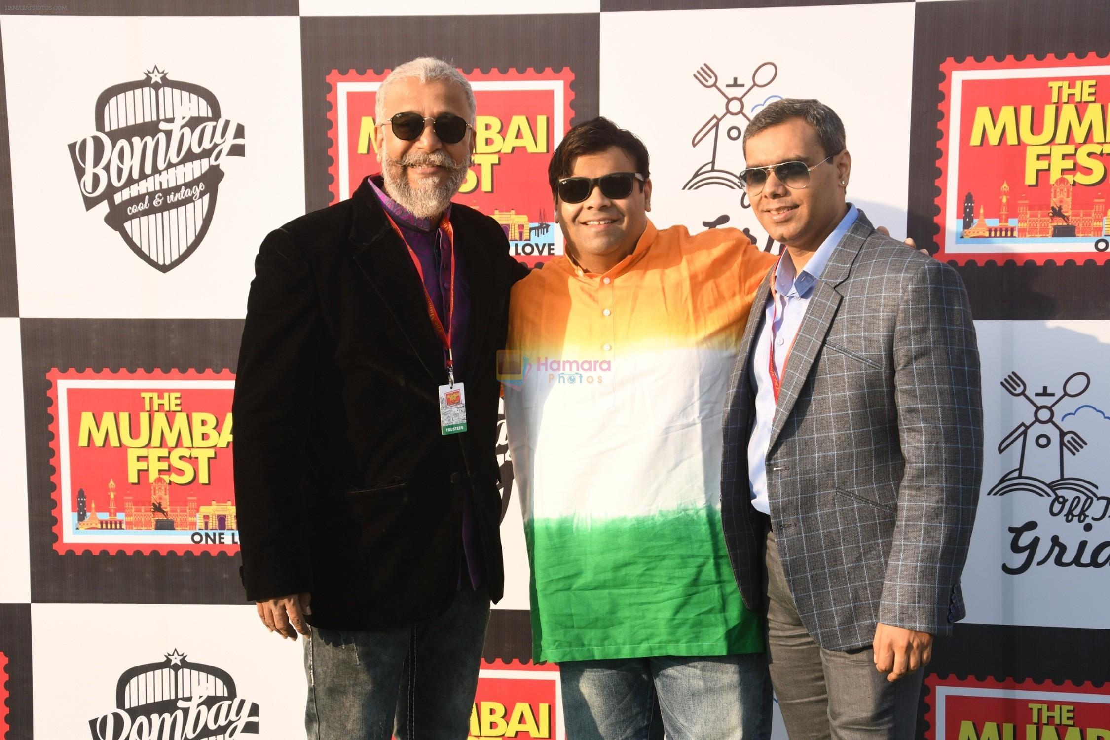 Dr. Vinod Hasal, Kiku Sharda with Captain Avinash Singh during The Mumbai Fest 2018 on 27th Jan 2018