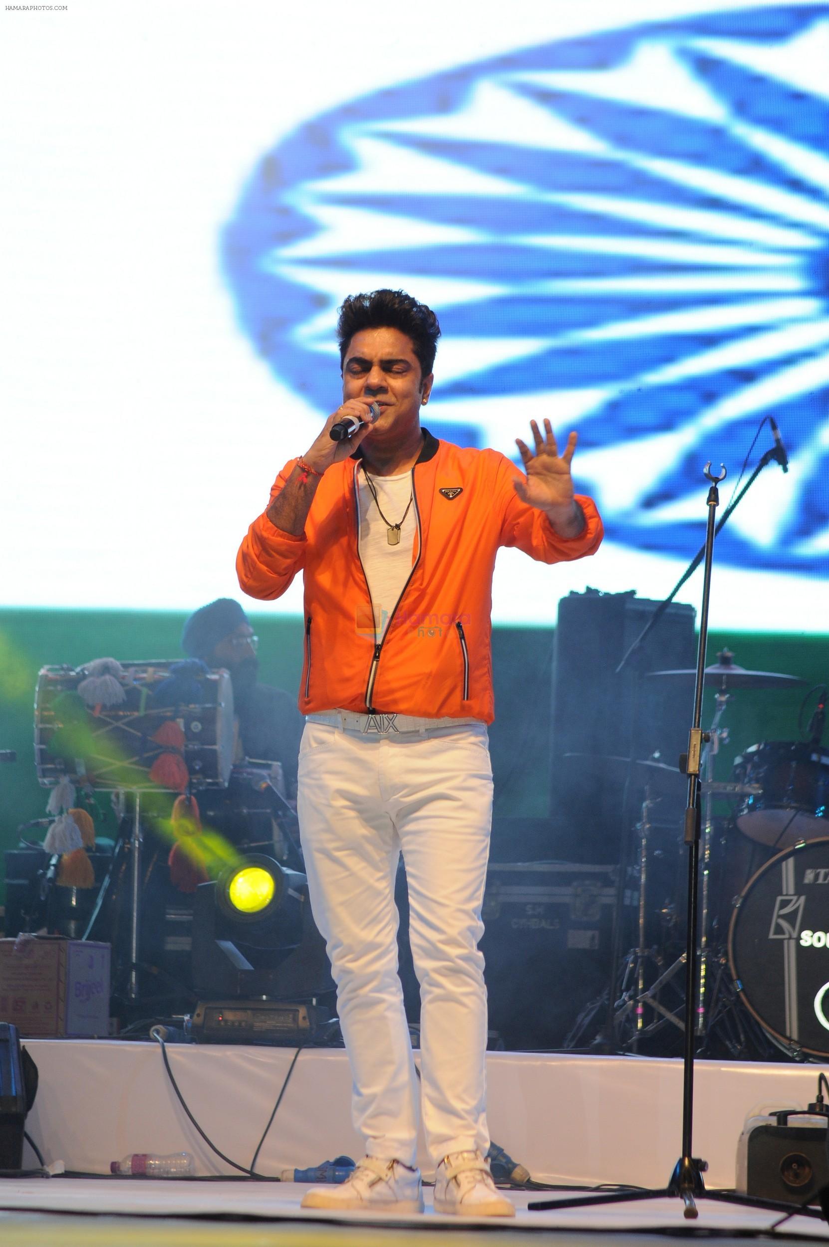 Vipin Aneja performing during The Mumbai Fest 2018 on 27th Jan 2018