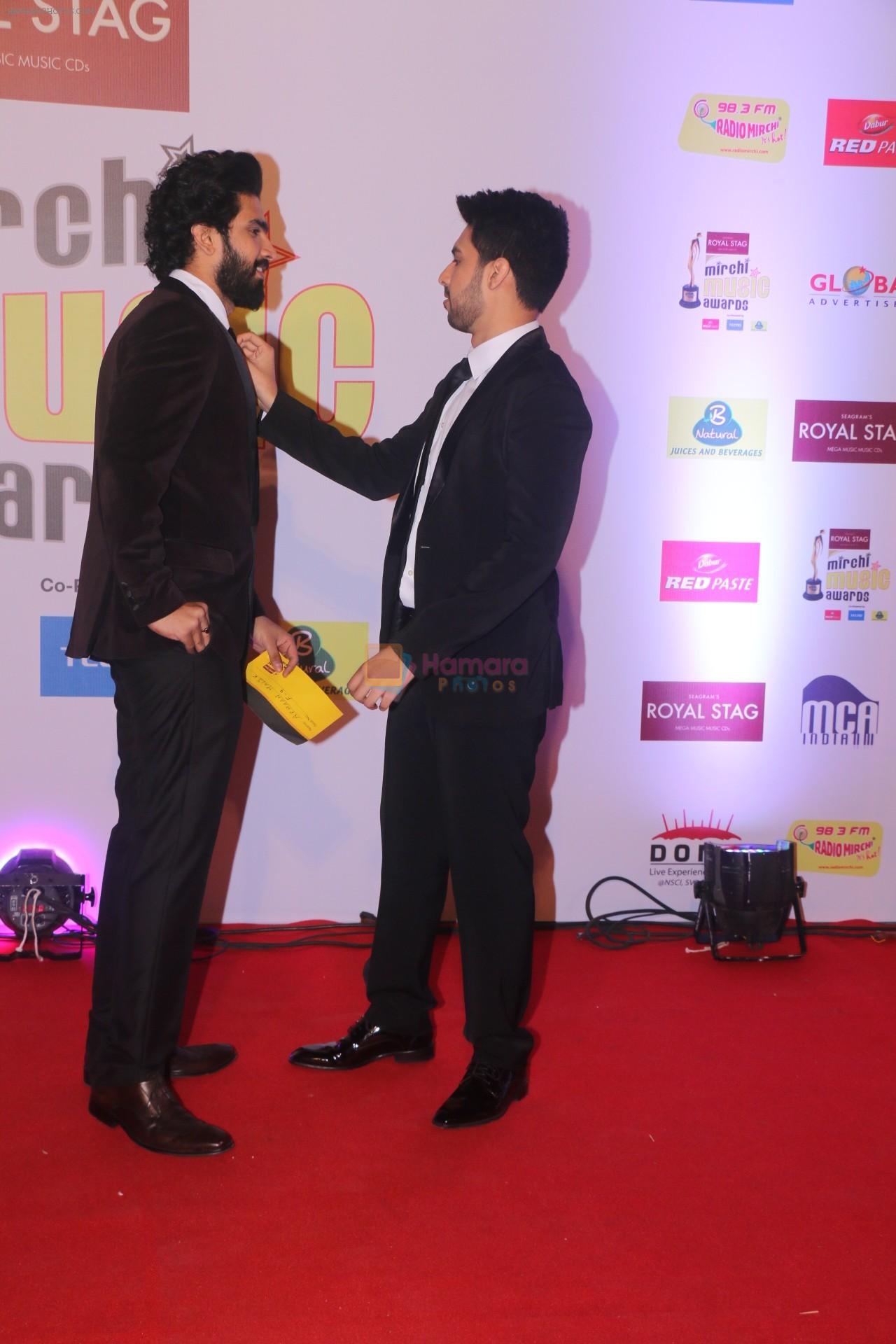 Armaan Malik, Amaal Malik at Mirchi Music Awards in NSCI, Worli, Mumbai on 28th Jan 2018