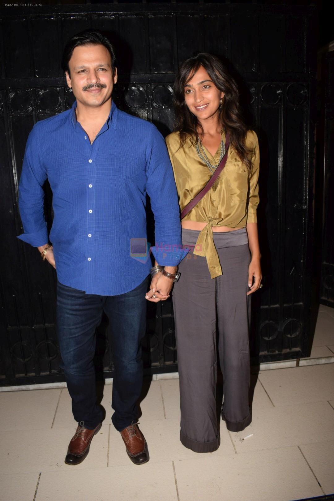 Vivek Oberoi, Priyanka Alva at Ekta Kapoor's party at her juhu home on 29th Jan 2018