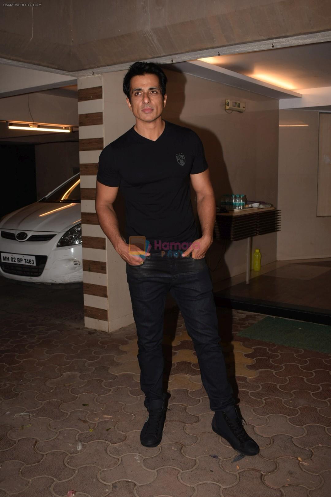 Sonu Sood at Wrapup party of Film Paltan in Sonu Sood's house on 29th Jan 2018