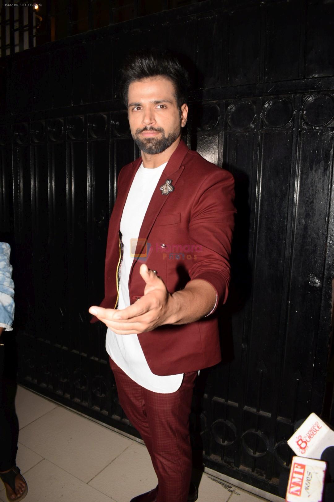 Ritvik Dhanjani at Ekta Kapoor's party at her juhu home on 29th Jan 2018