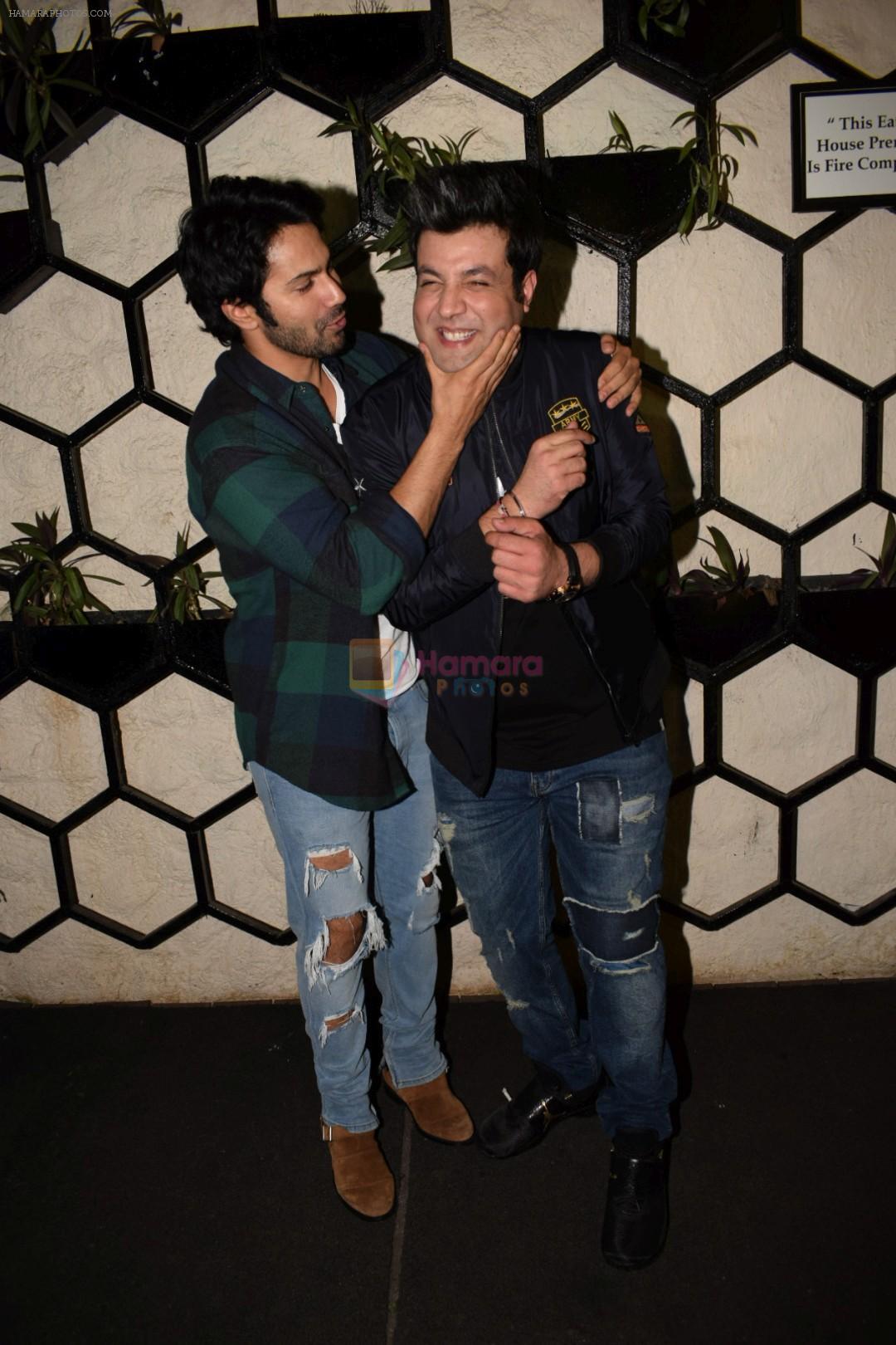 Varun Dhawan at Actor Varun Sharma Birthday Party on 4th Feb 2018