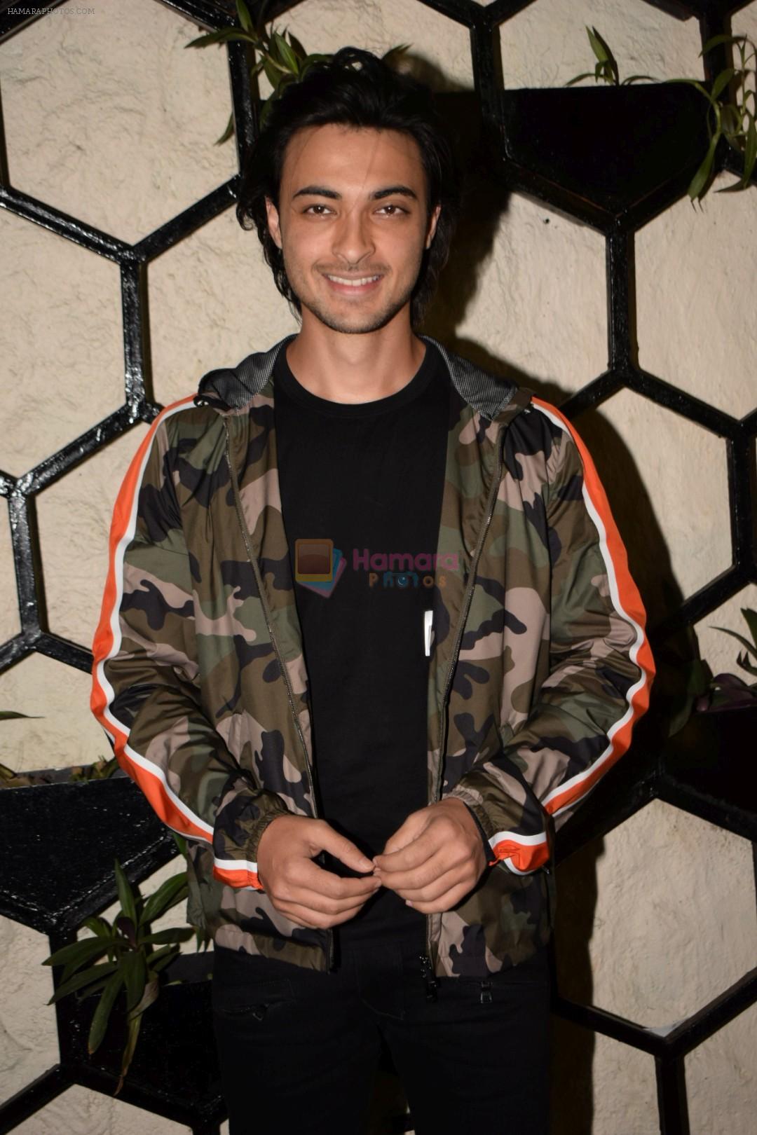 Aayush Sharma at Actor Varun Sharma Birthday Party on 4th Feb 2018