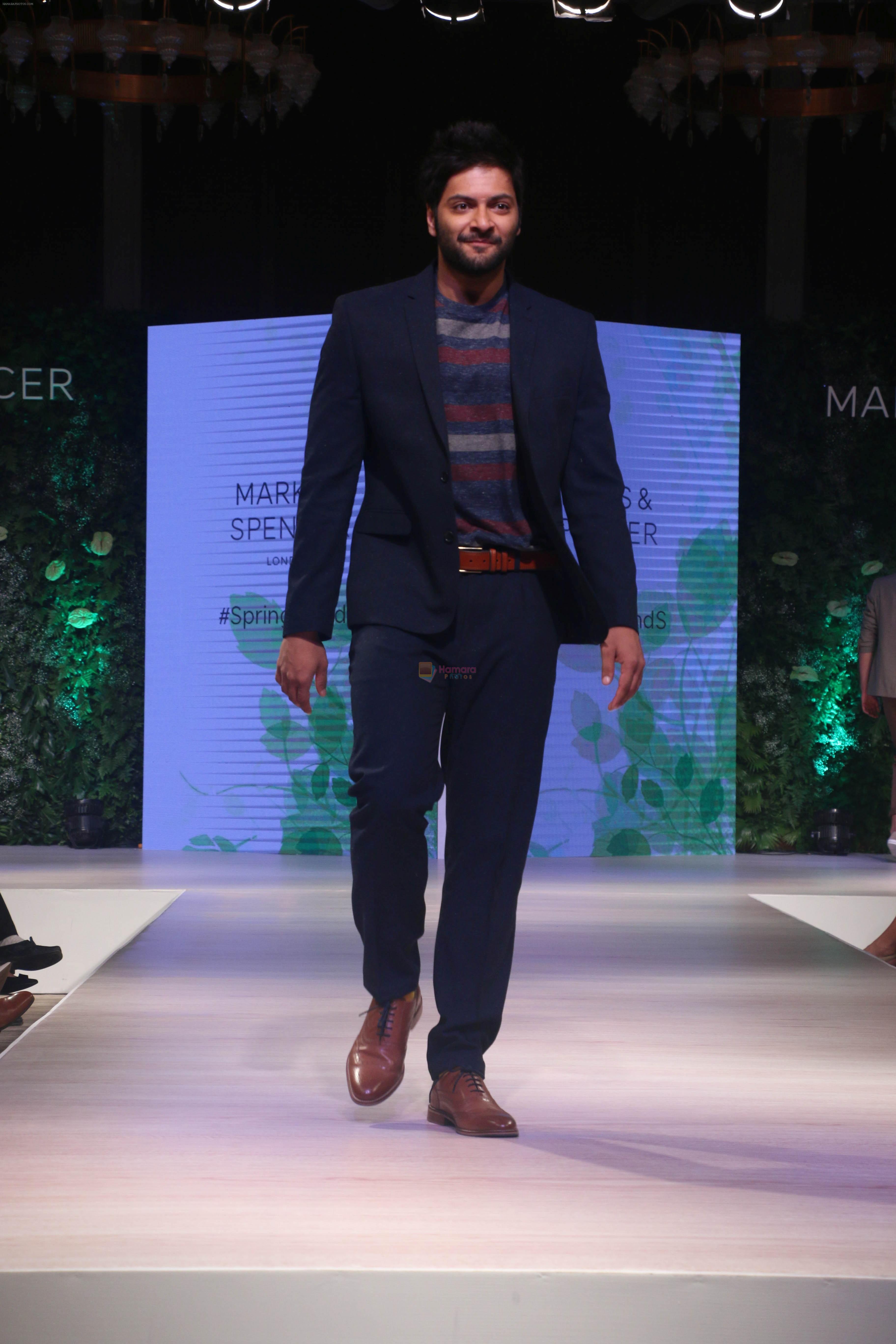 Ali Fazal at Marks & Spencer spring summer collection launch at Fourseasons mumbai on 8th Feb 2018