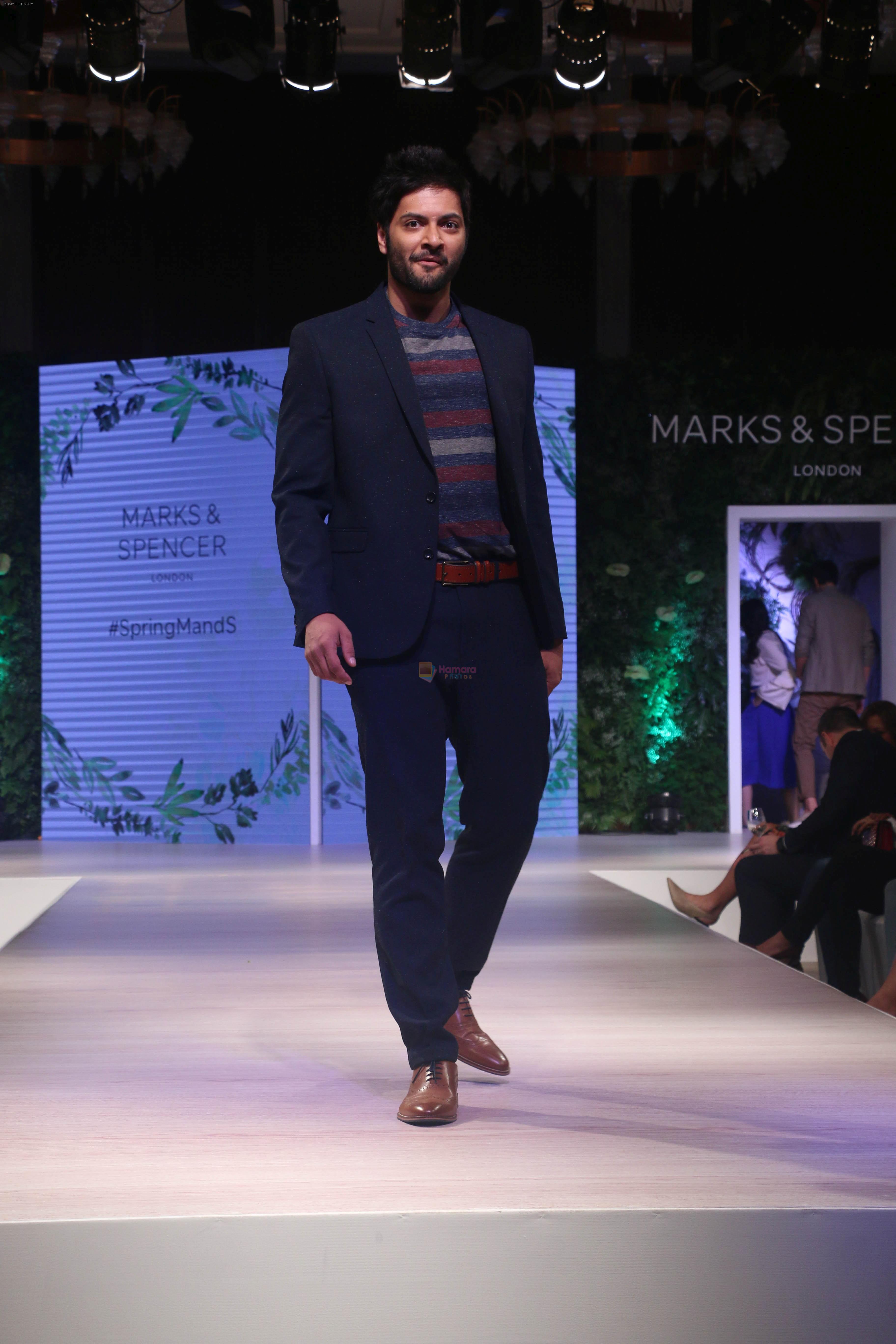 Ali Fazal at Marks & Spencer spring summer collection launch at Fourseasons mumbai on 8th Feb 2018