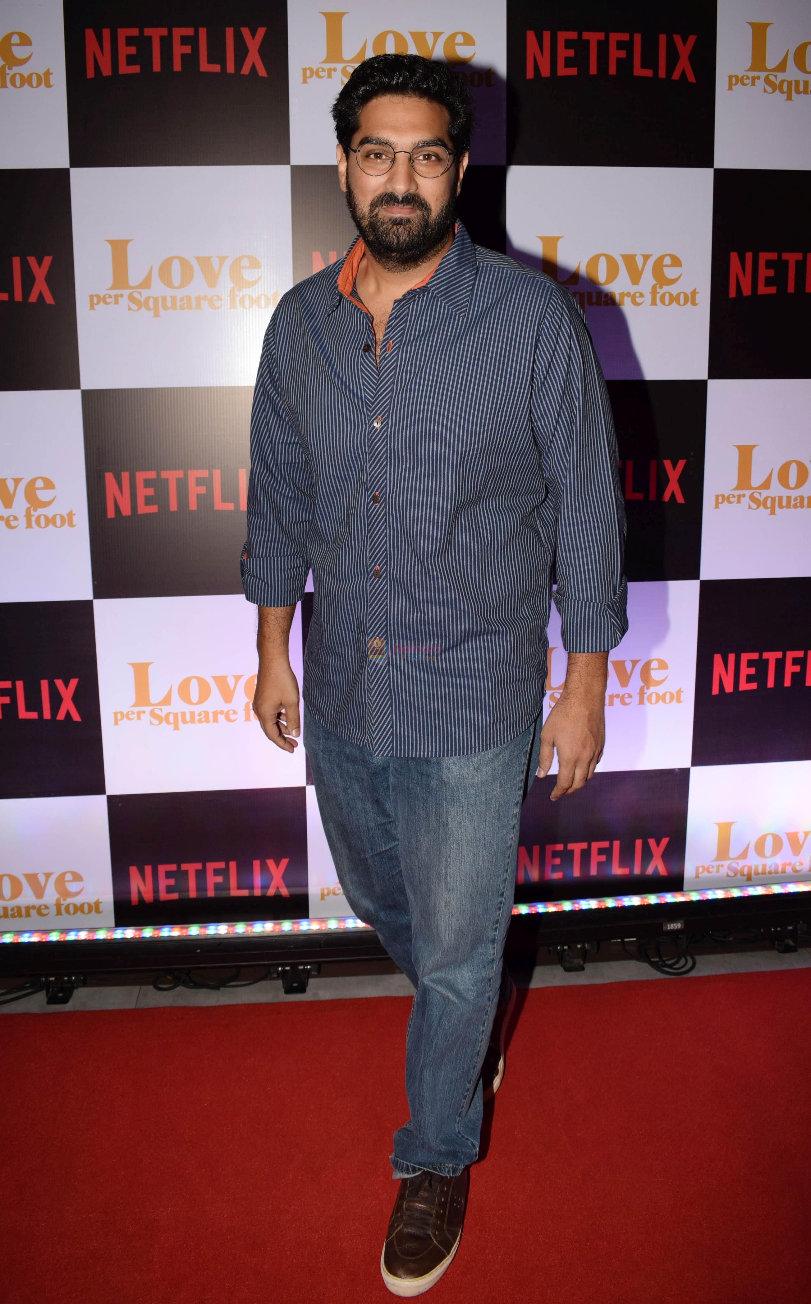 Kunal Roy Kapoor at the Screening of Ronnie Screwvala's film Love per square foot in Cinepolis, Andheri, Mumbai on 10th Feb 2018