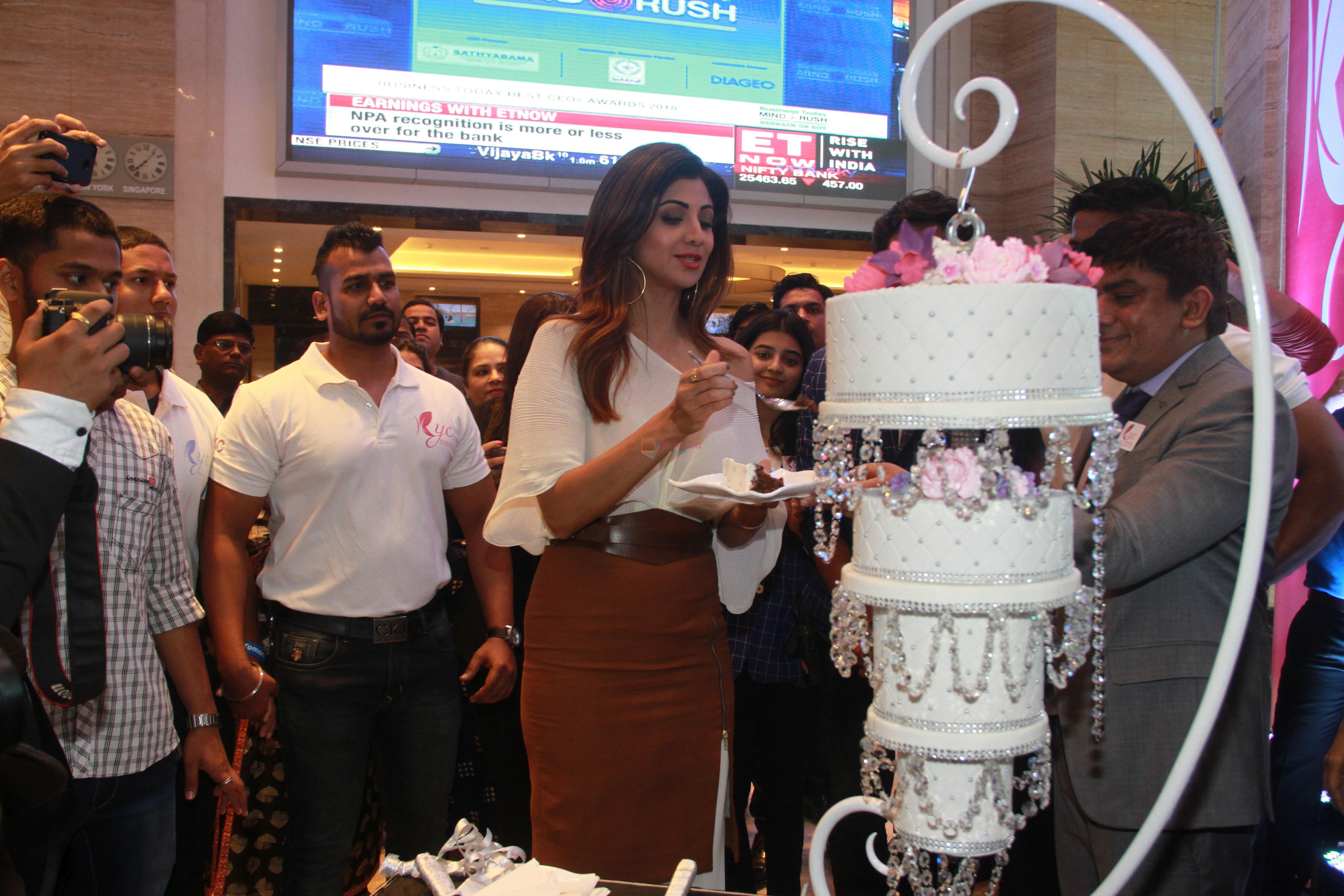 Shilpa Shetty inaugurates the new office of KYC event in Kanakia Wall Street, Mumbai on 11th Feb 2018