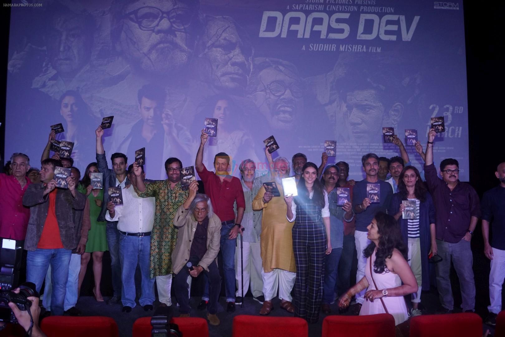 Richa Chadda, Rahul Bhat, Sudhir Mishra, Aditi Rao Hydari, Kunal Kohli At Trailer Launch Of Film Daas Dev on 14th Feb 2018