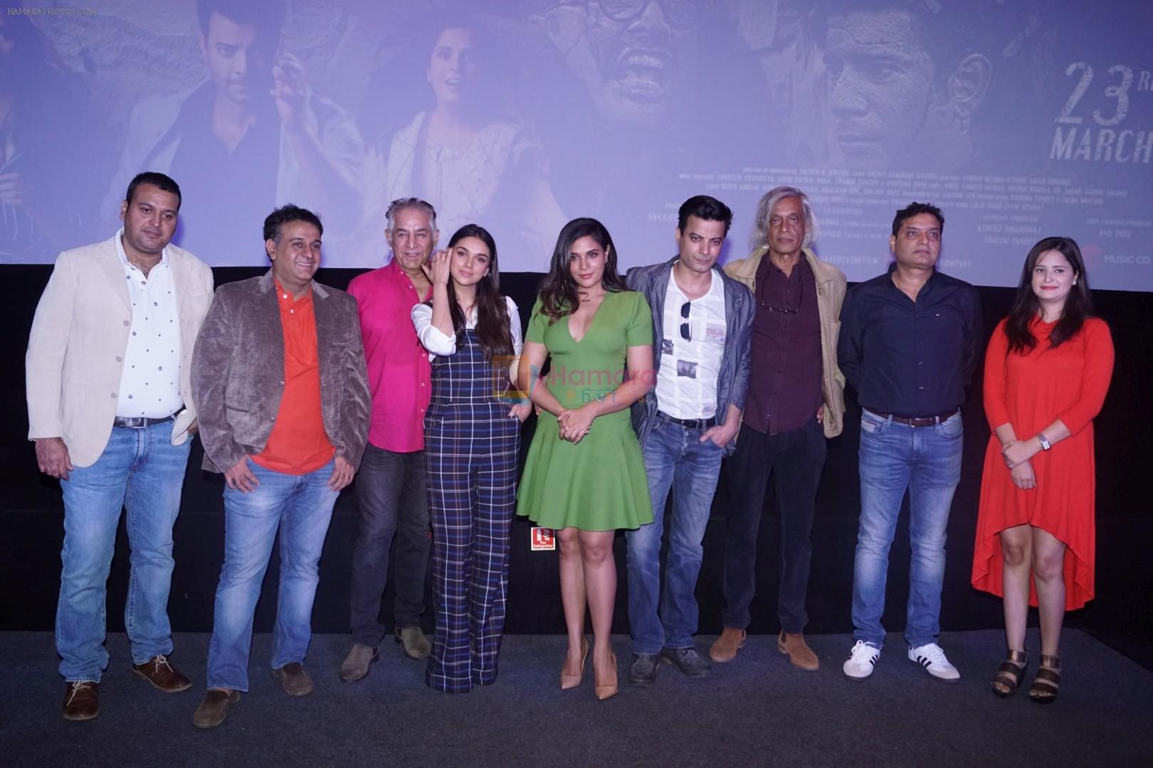 Richa Chadda, Rahul Bhat, Sudhir Mishra, Aditi Rao Hydari, Dalip Tahil At Trailer Launch Of Film Daas Dev on 14th Feb 2018