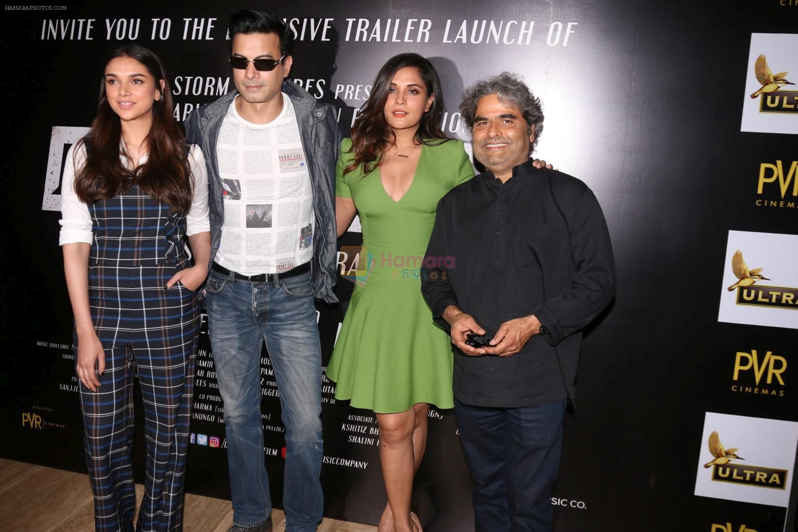 Richa Chadda, Rahul Bhat, Sudhir Mishra At Trailer Launch Of Film Daas Dev on 14th Feb 2018