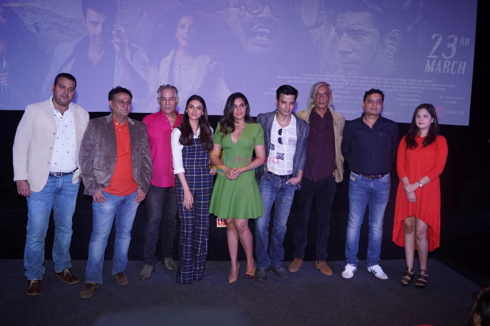 Richa Chadda, Rahul Bhat, Sudhir Mishra, Aditi Rao Hydari, Dalip Tahil At Trailer Launch Of Film Daas Dev on 14th Feb 2018