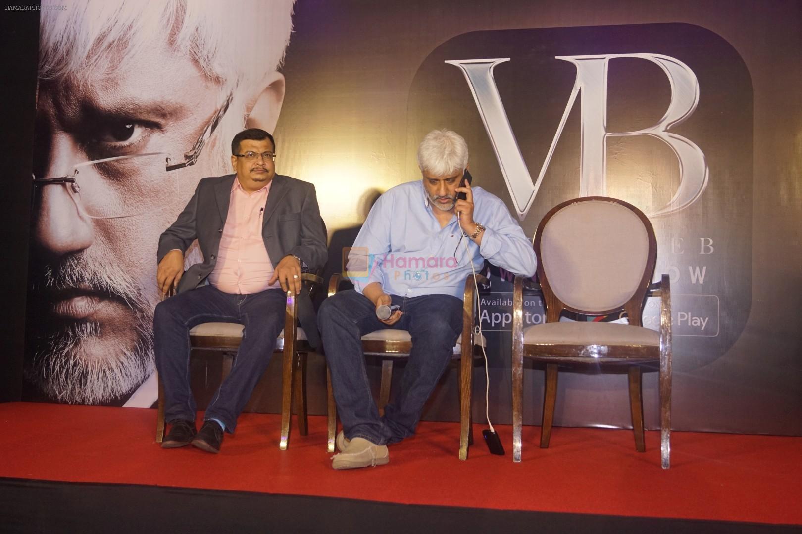 Vikram Bhatt at the Launch Of His OTT Platform VB On The Web on 13th Feb 2018