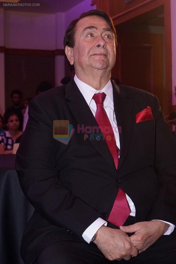 Randhir Kapoor at The Raj Kapoor Awards For Excellence In Entertainment on 14th Feb 2018