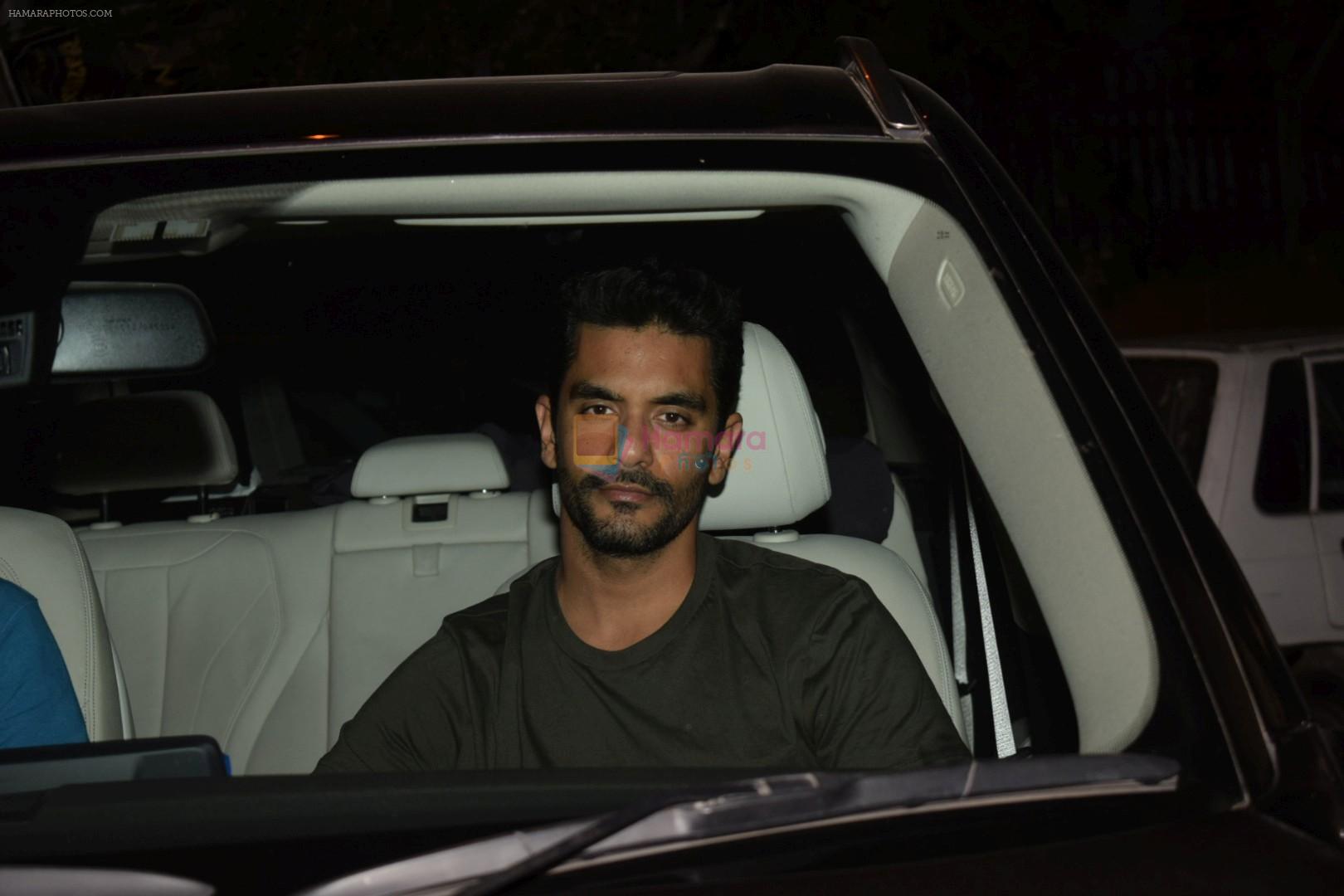 Angad Bedi Attend Valentine Day Party hosted by Karan Johar on 14th Feb 2018