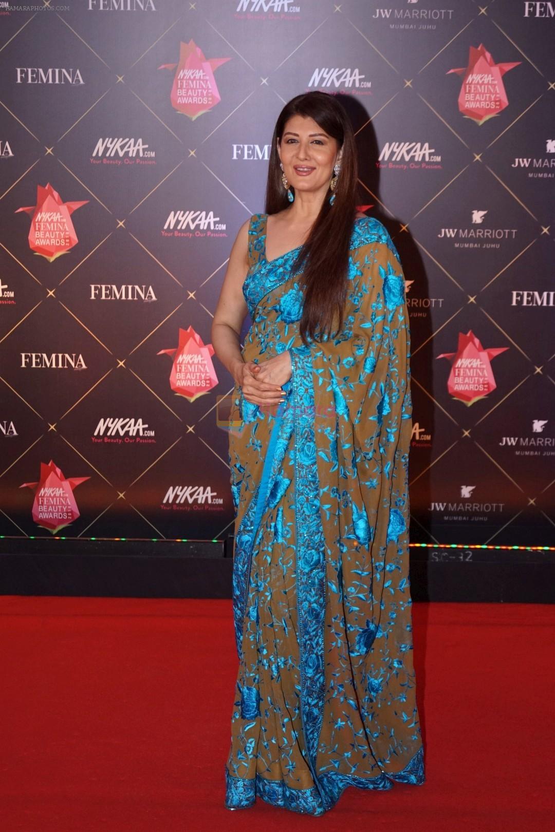 Sangeeta Bijlani at Femina Beauty Awards 2018 on 15th Feb 2018