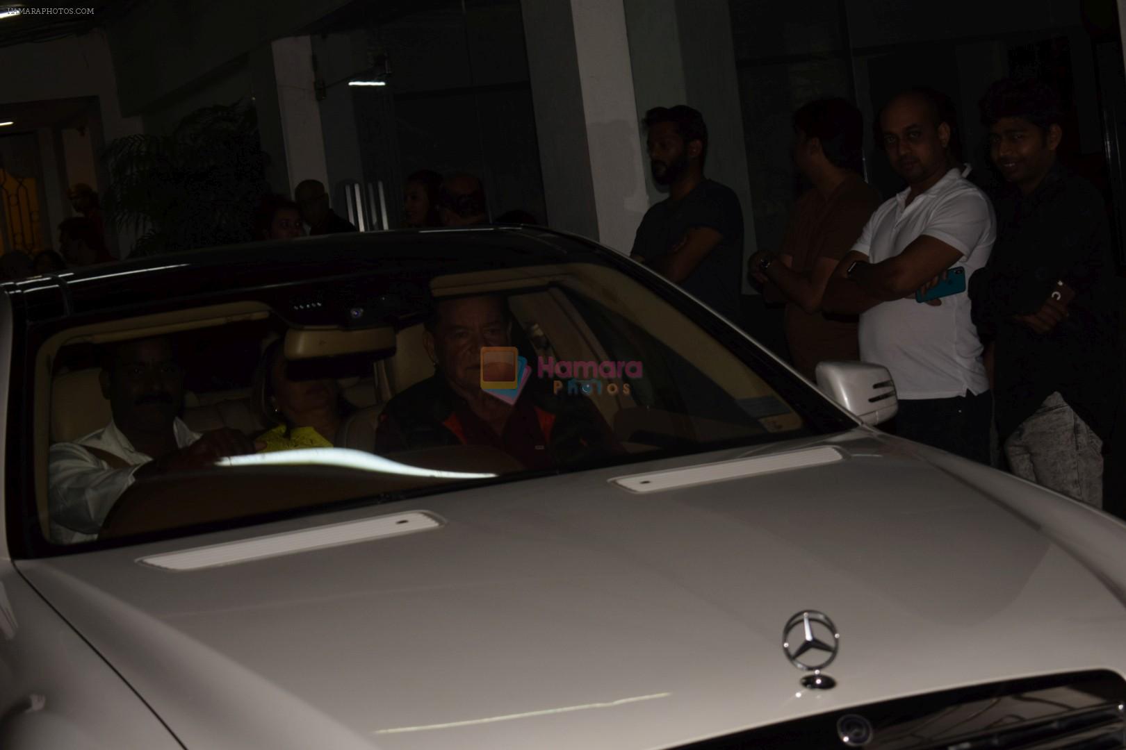 Salim Khan Spotted At Sunny Sound Studio on 17th Feb 2018