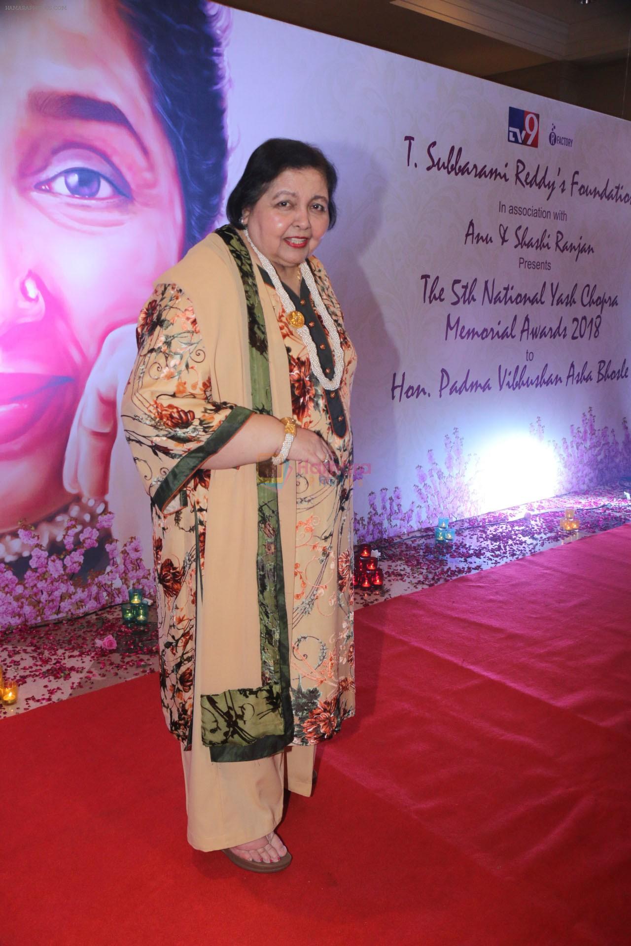 Pamela Chopra at 5th Yash Chopra Memorial Award on 17th Feb 2018