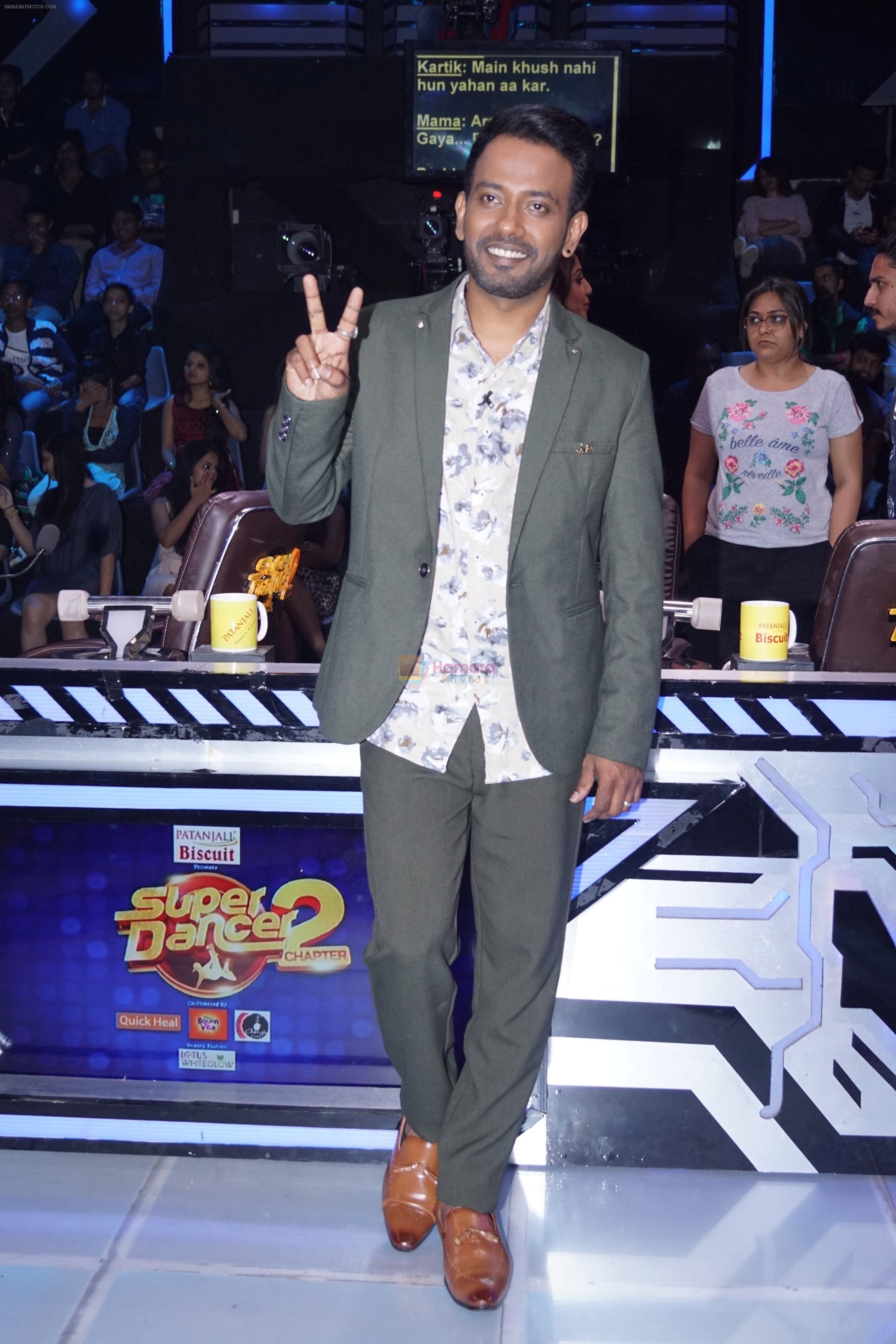 On the Sets Of Super Dancer Chapter 2 on 19th Feb 2018