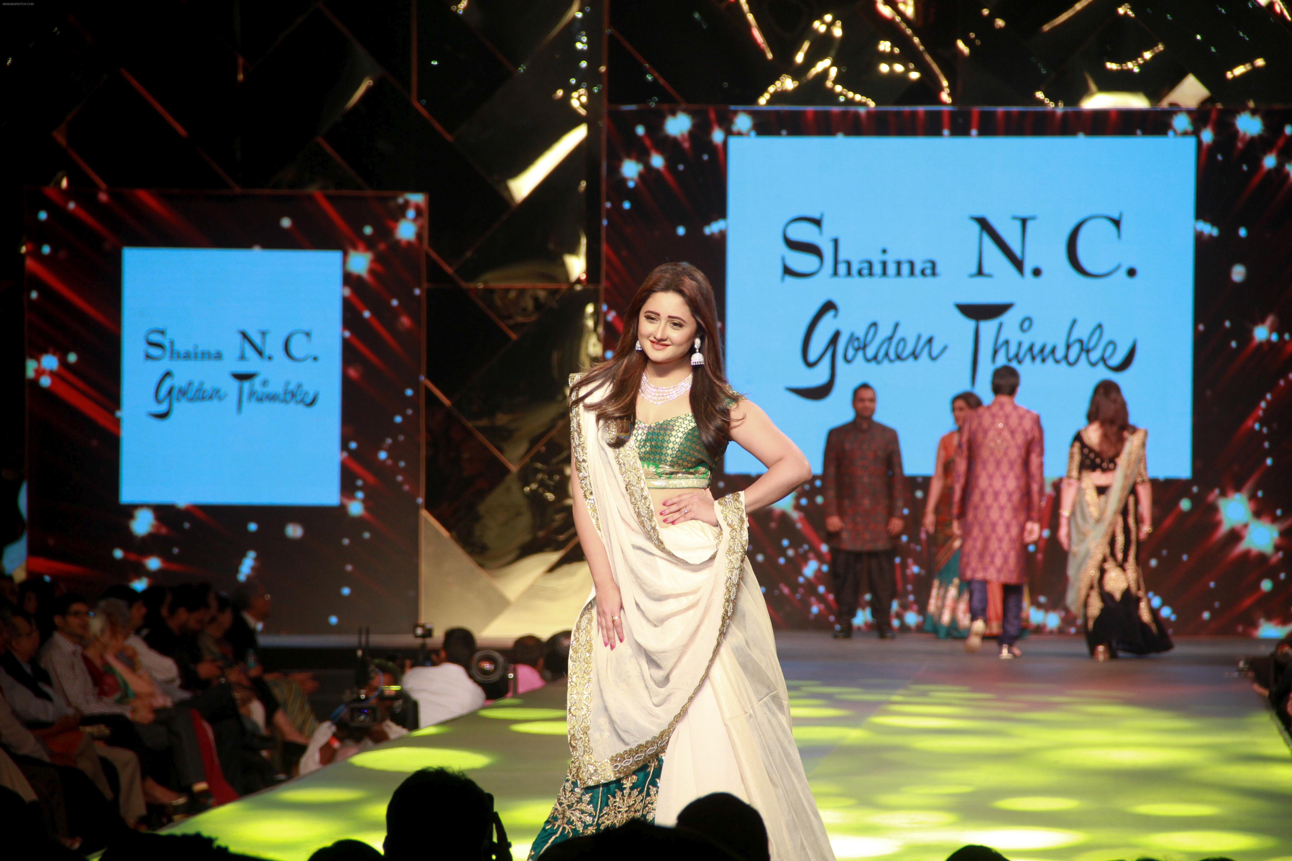 Rashmi Desai at Caring With Style Abu Jani Sandeep Khosla & Shaina NC Fashion Show To Raise Funds For Cancer Patient Aid Association