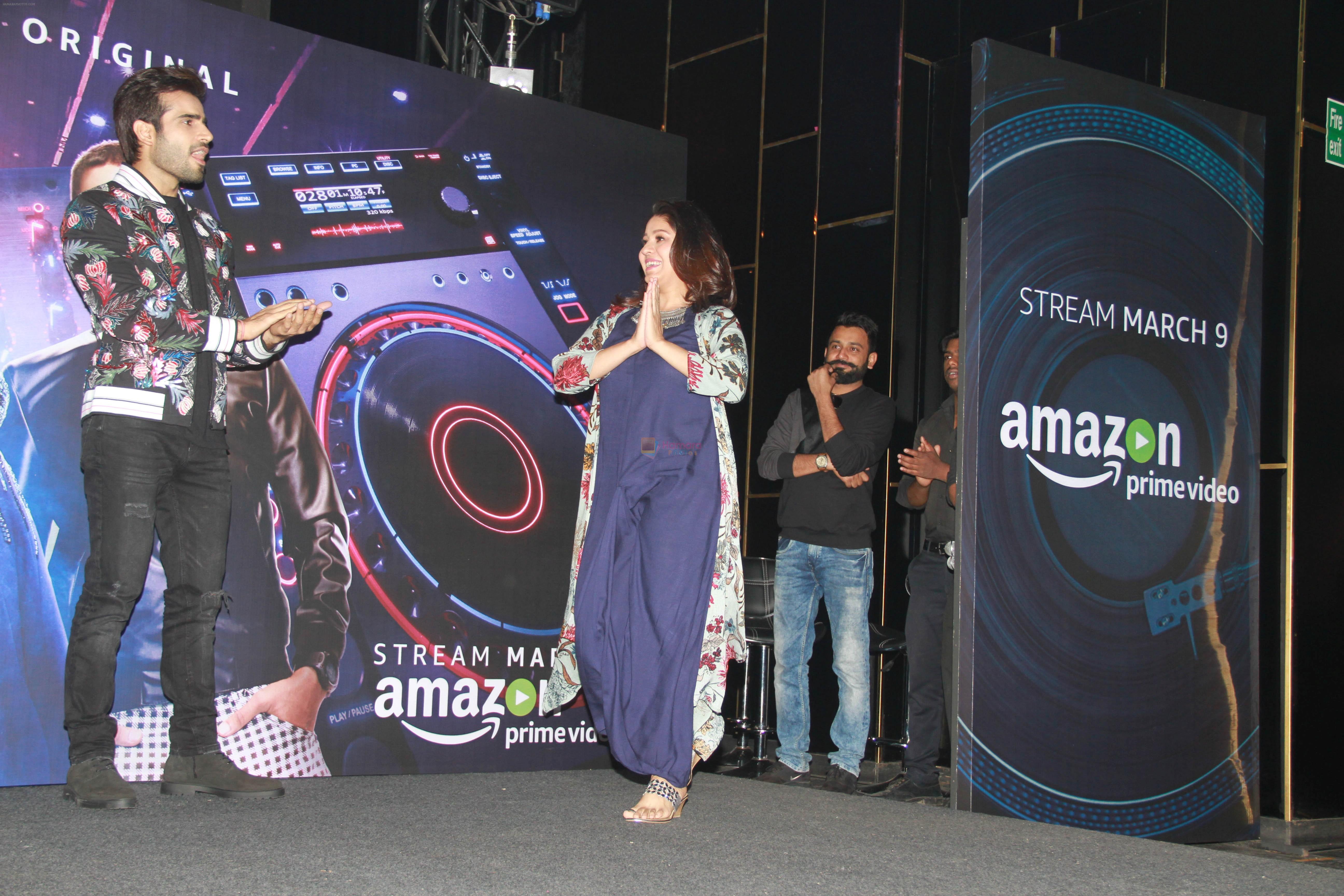 Sunidhi Chauhan, Karan Tacker at the Trailer Launch Of Amazon Prime Original The Remix