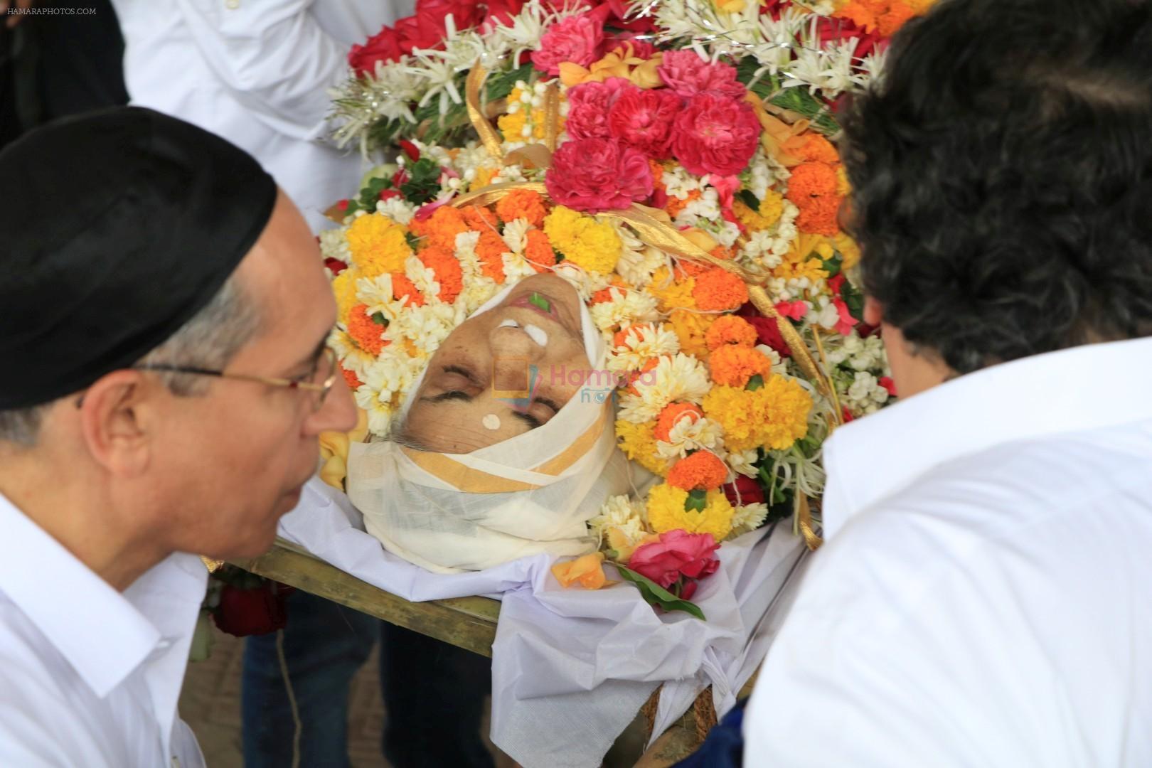 At Actress Shammi Funeral on 6th March 2018